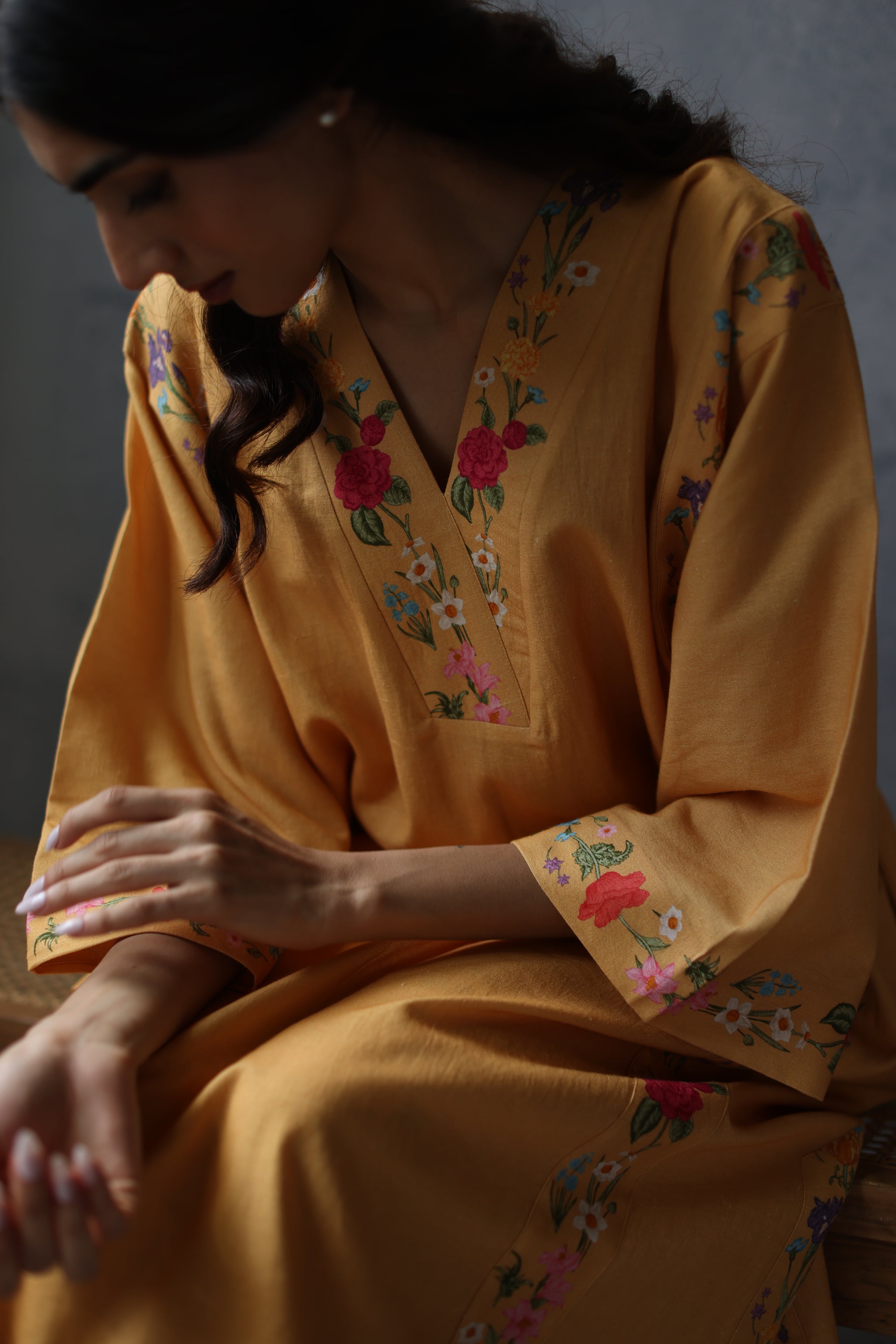 Primrose Phiran Set Mango