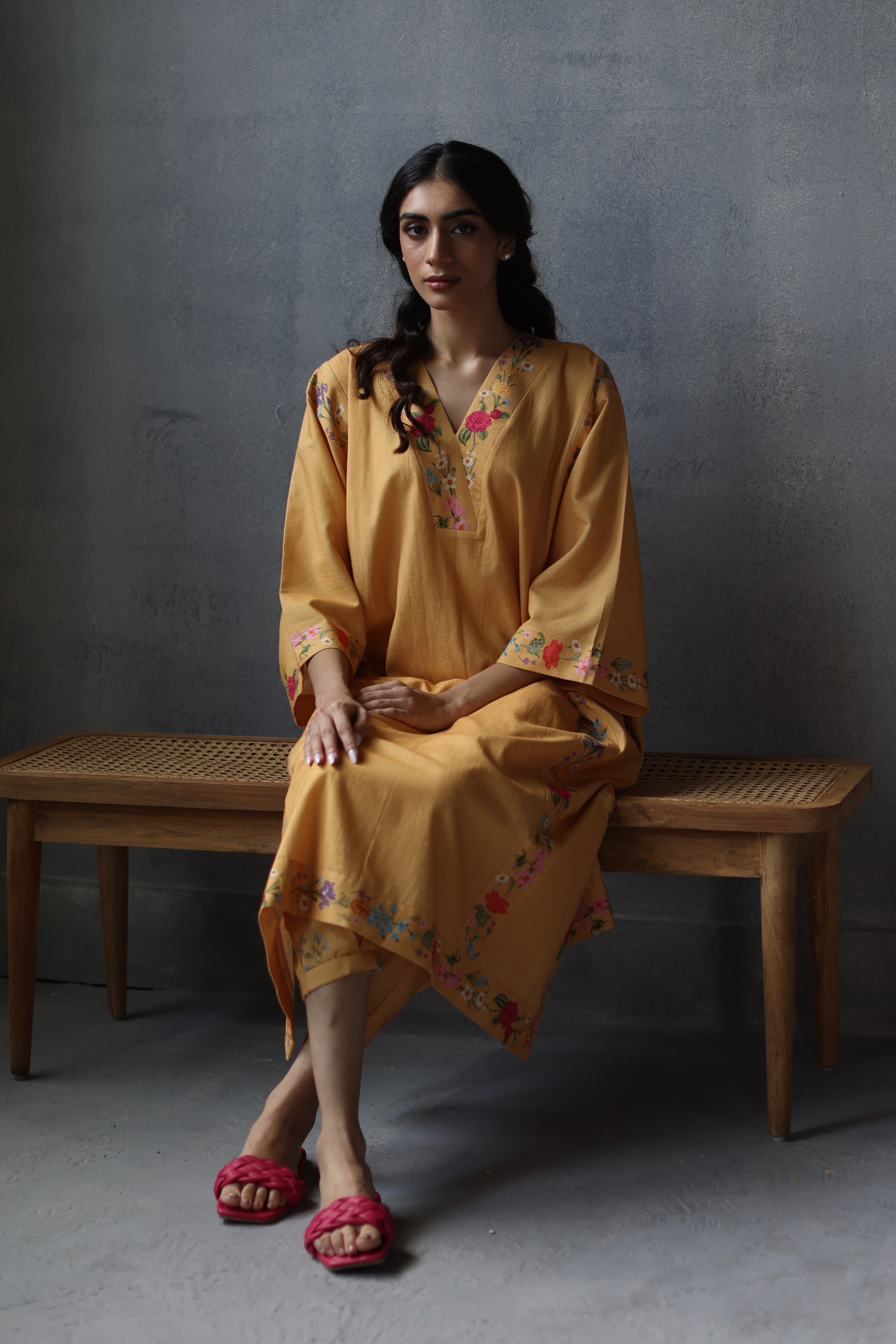 Primrose Phiran Set Mango