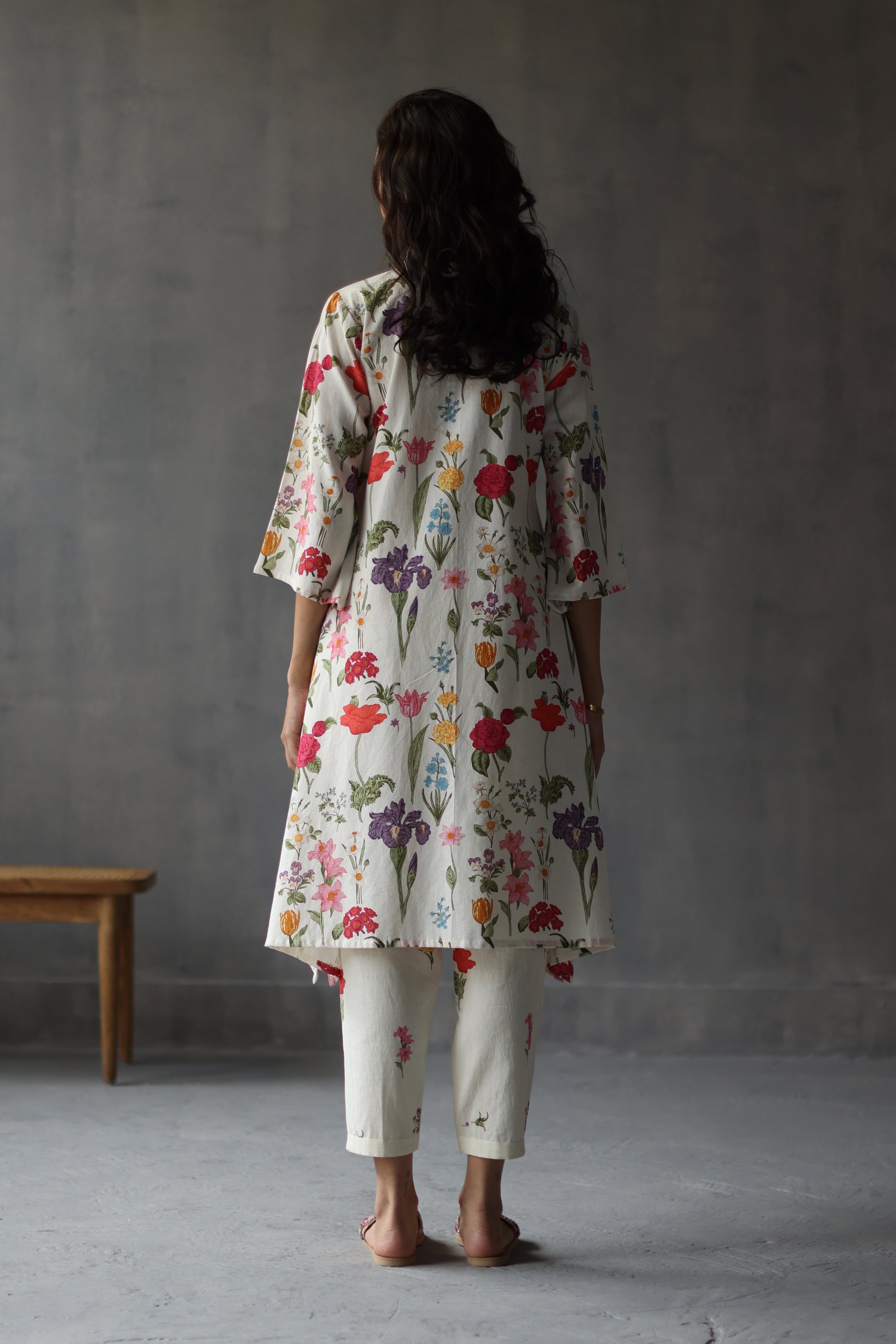 Primrose Kurta Set Ivory
