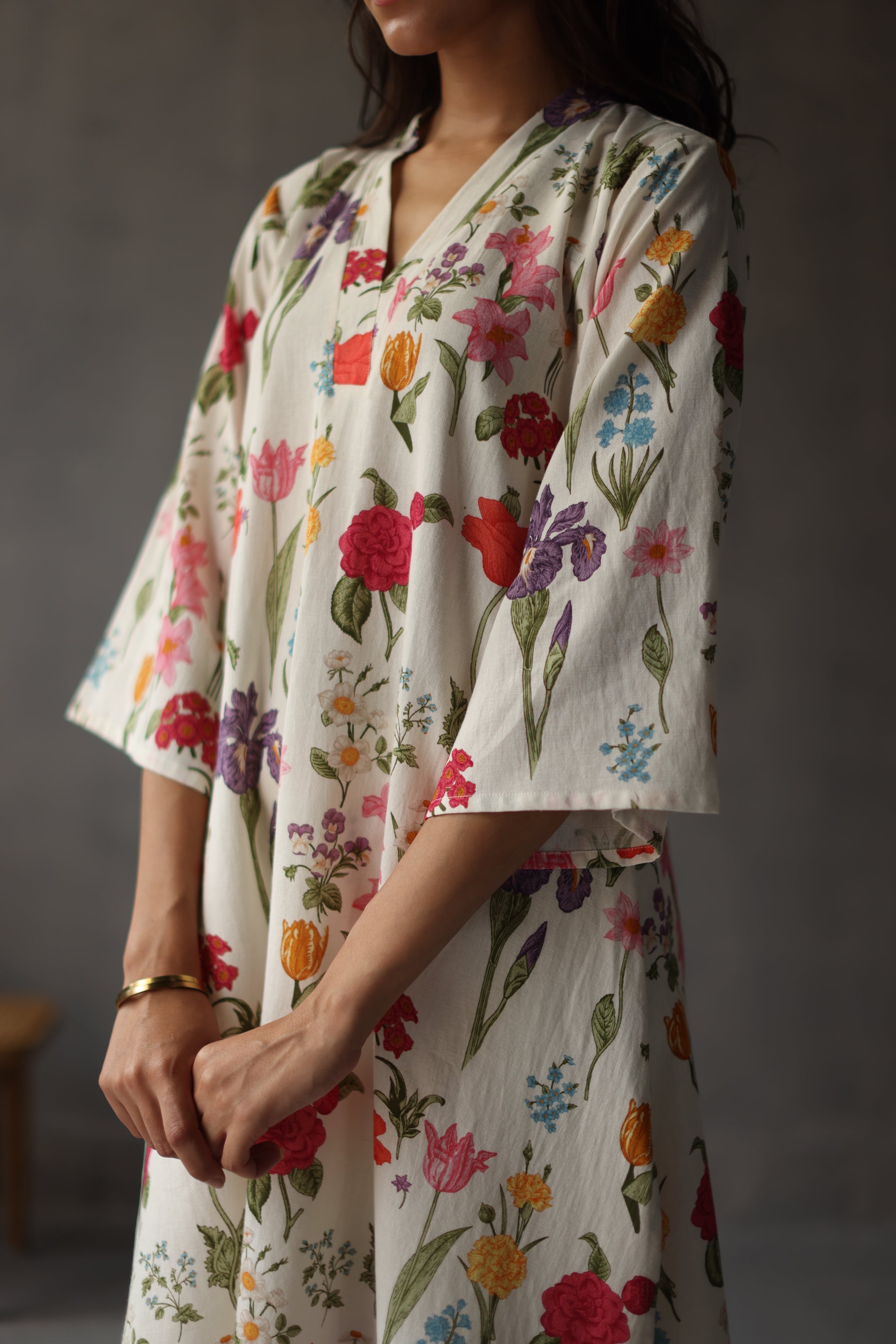 Primrose Kurta Set Ivory