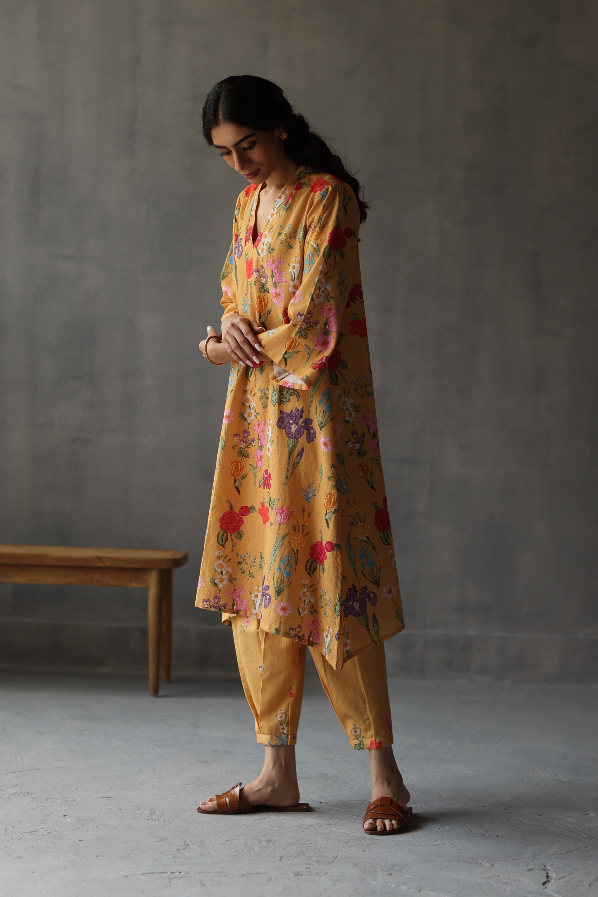 Primrose Kurta Set Mango