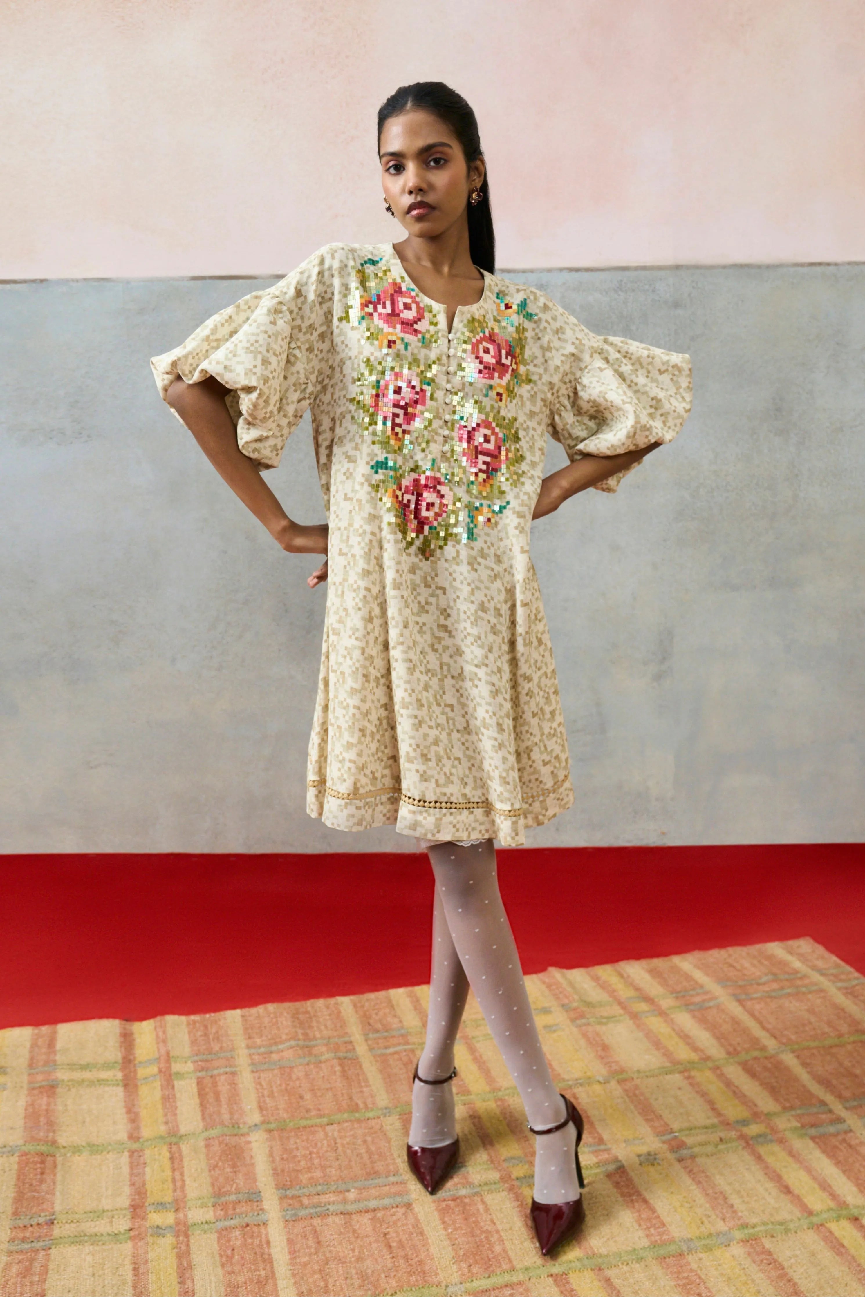 Sicily Dress Biege