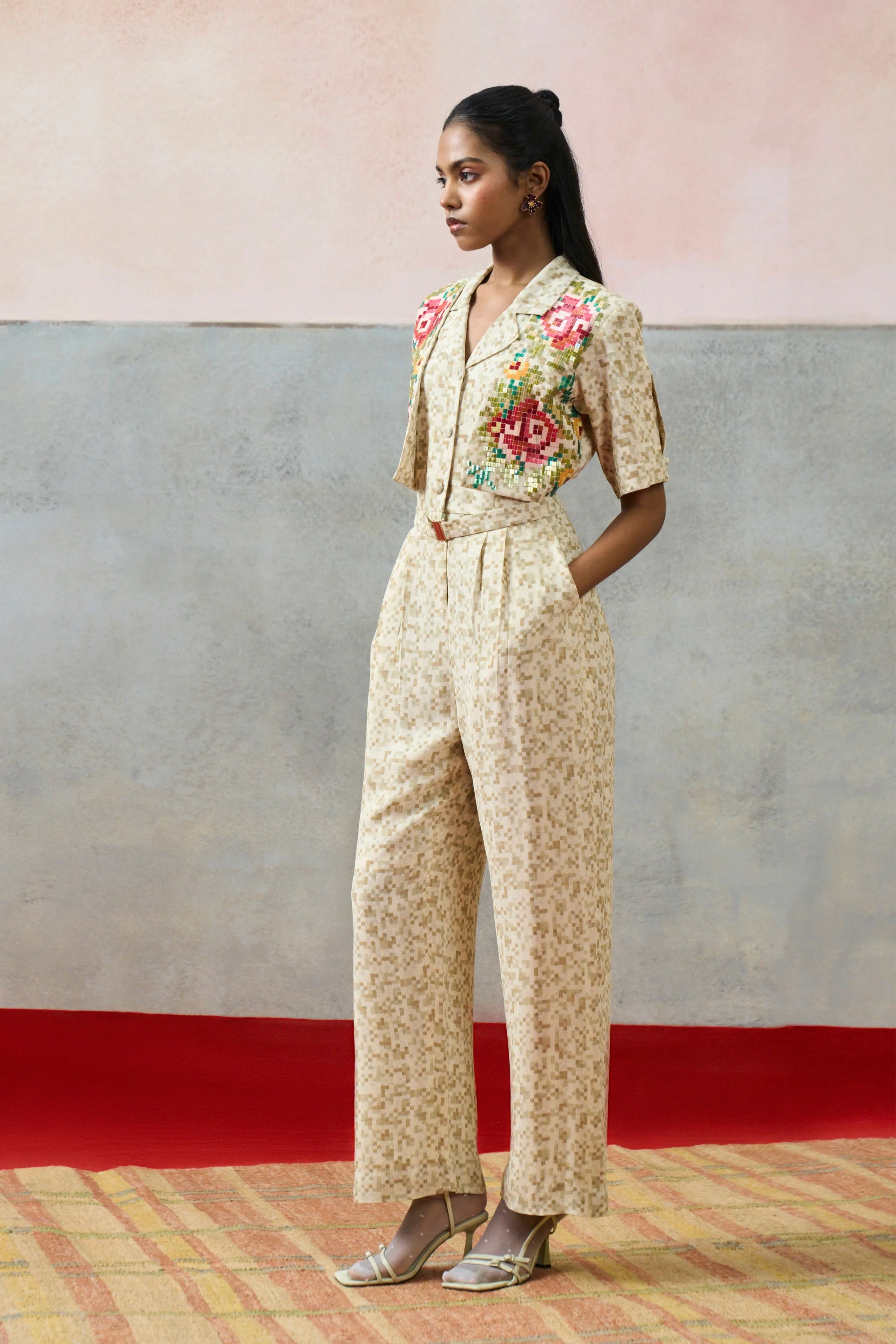 Milos Jumpsuit Biege