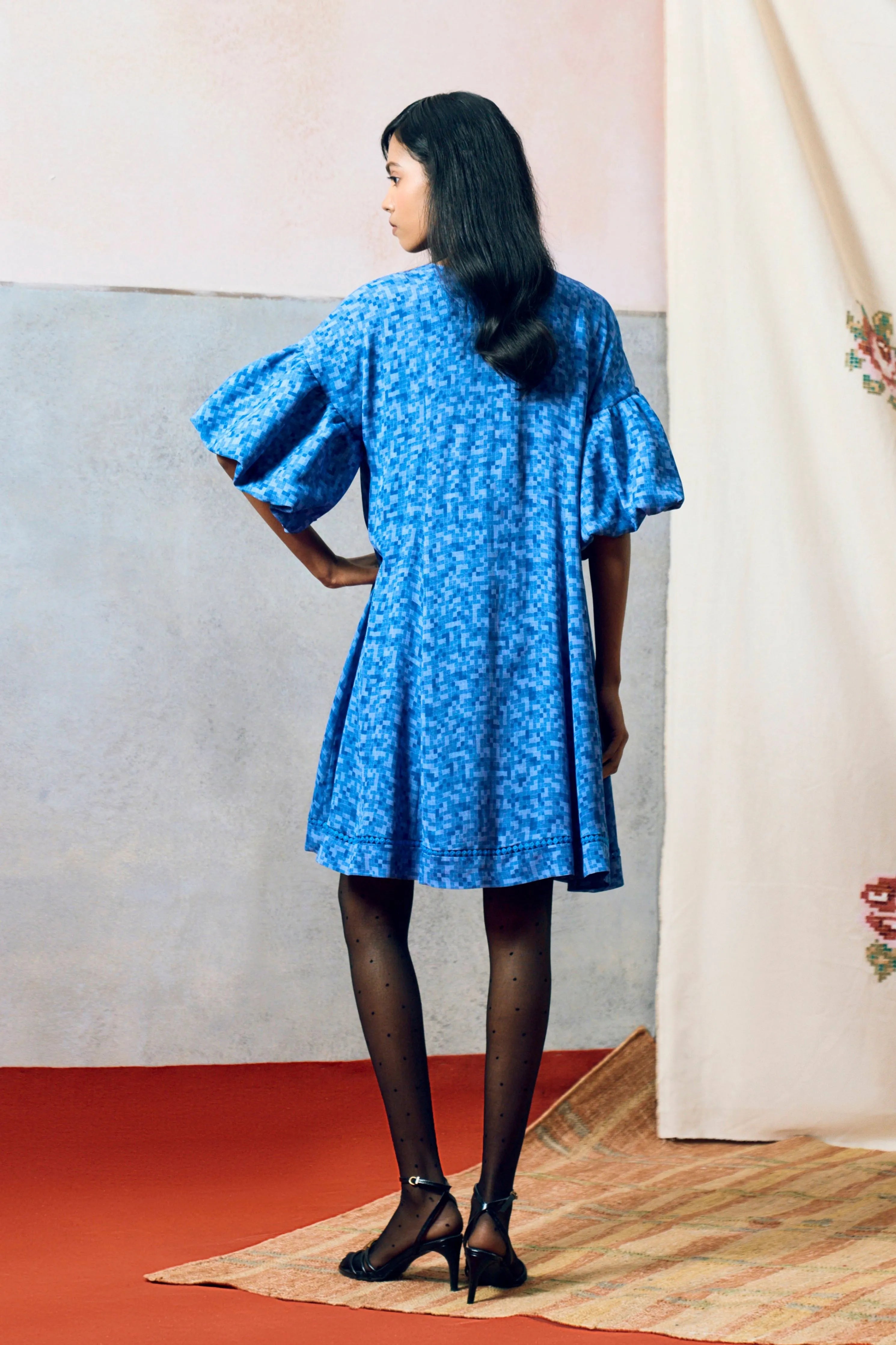 Sicily Dress Blue