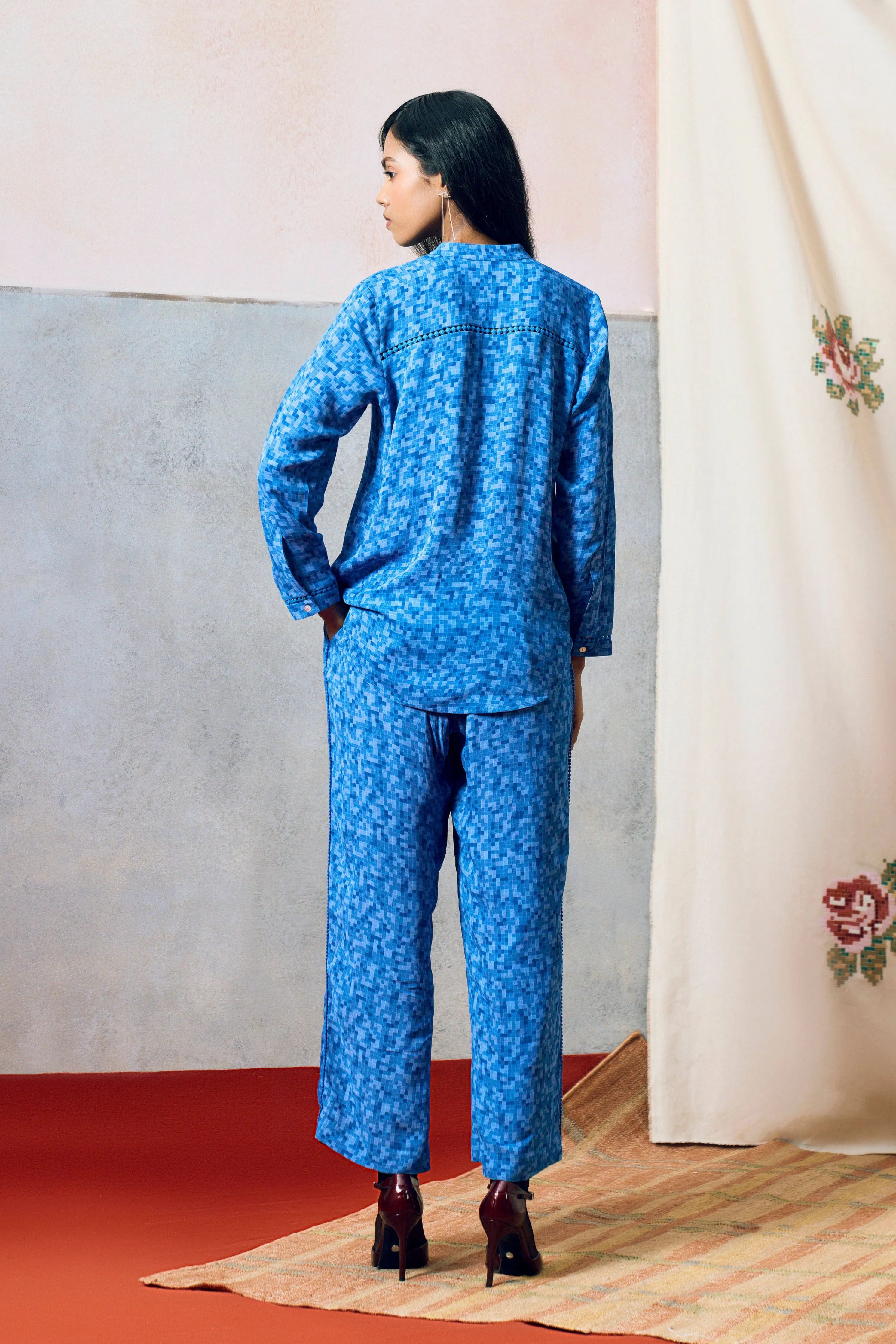Vis Pants Blue