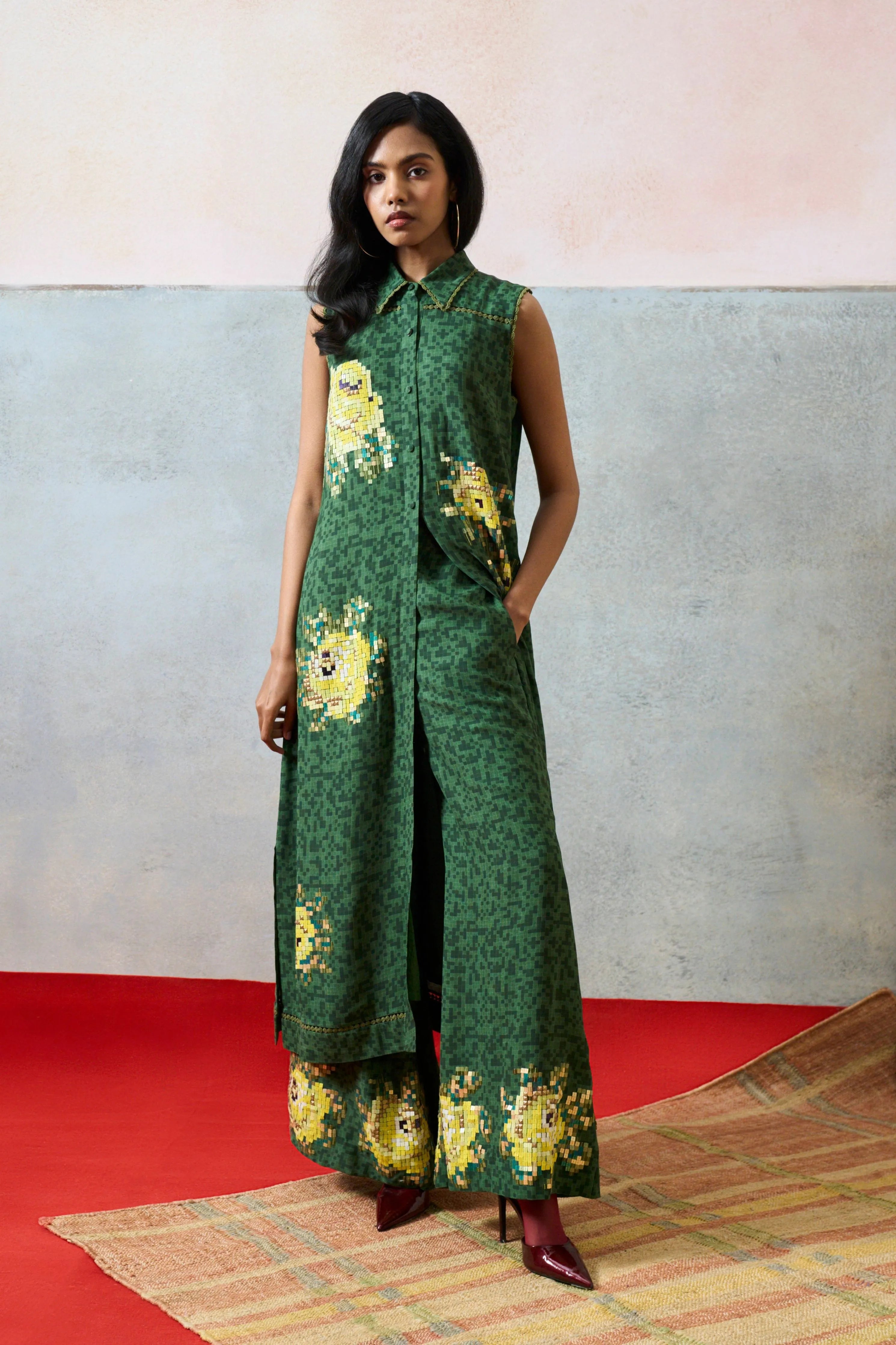 Corsica Pants Green