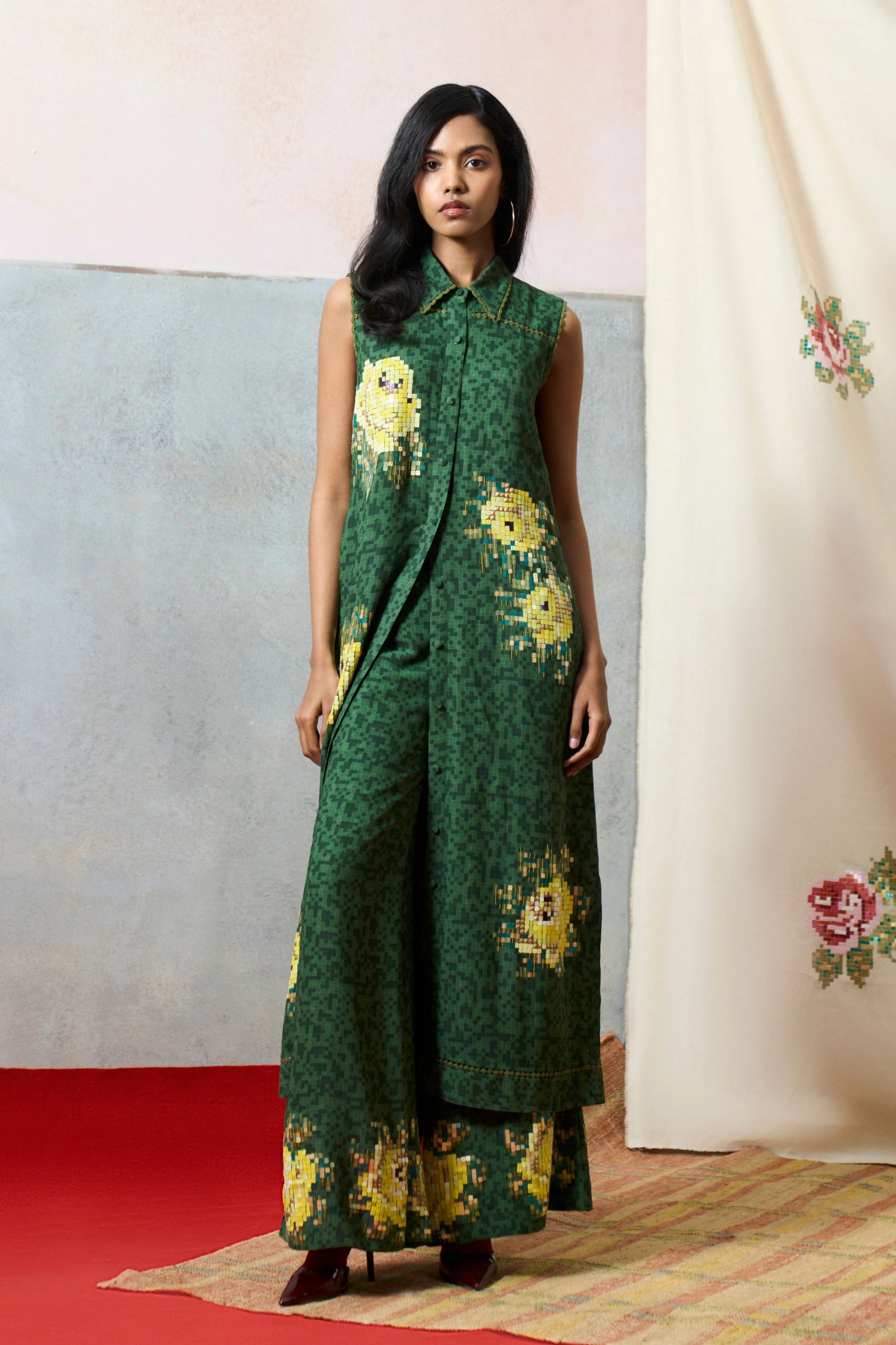 Corsica Pants Green
