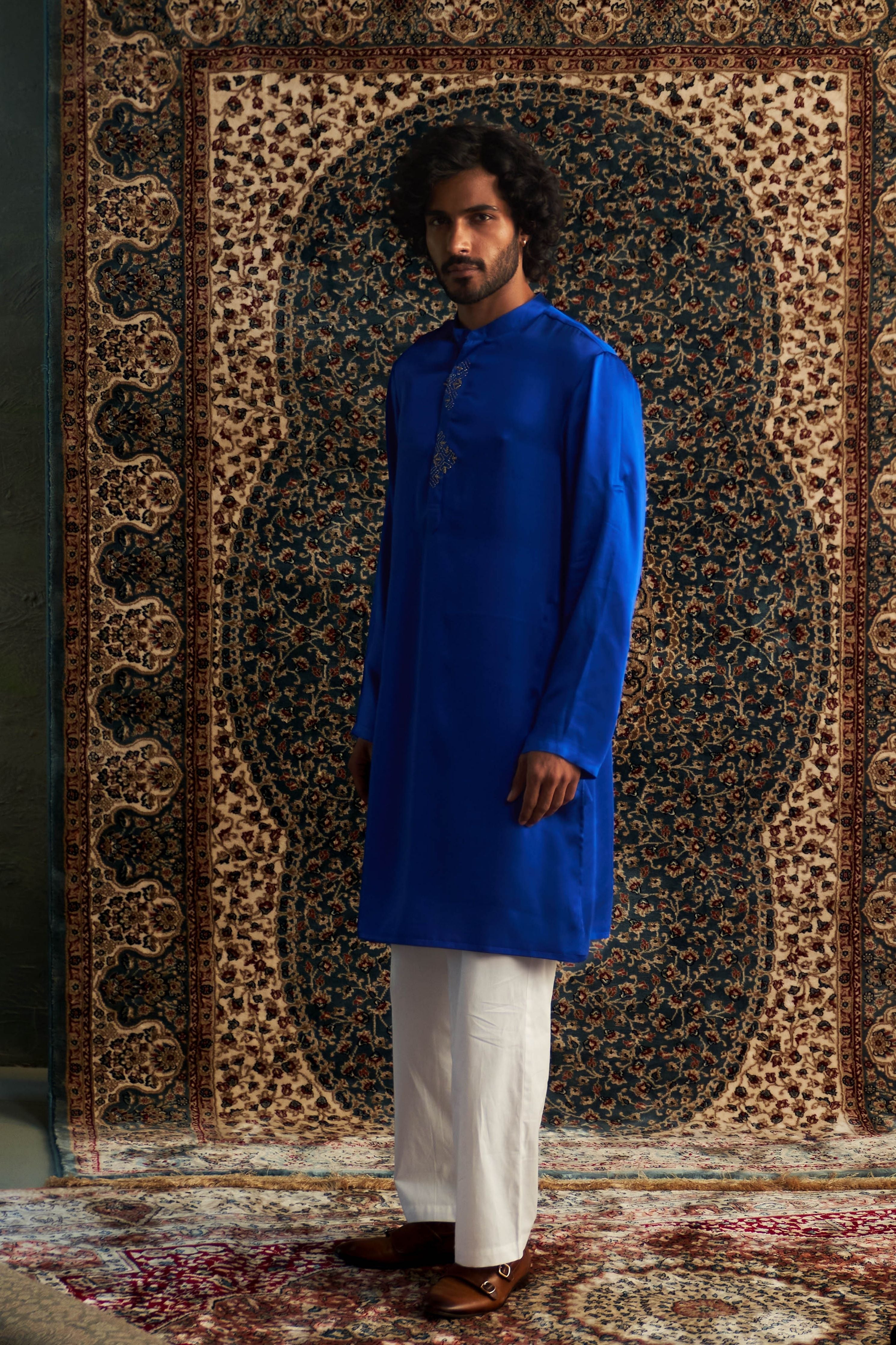 Marigold kurta set