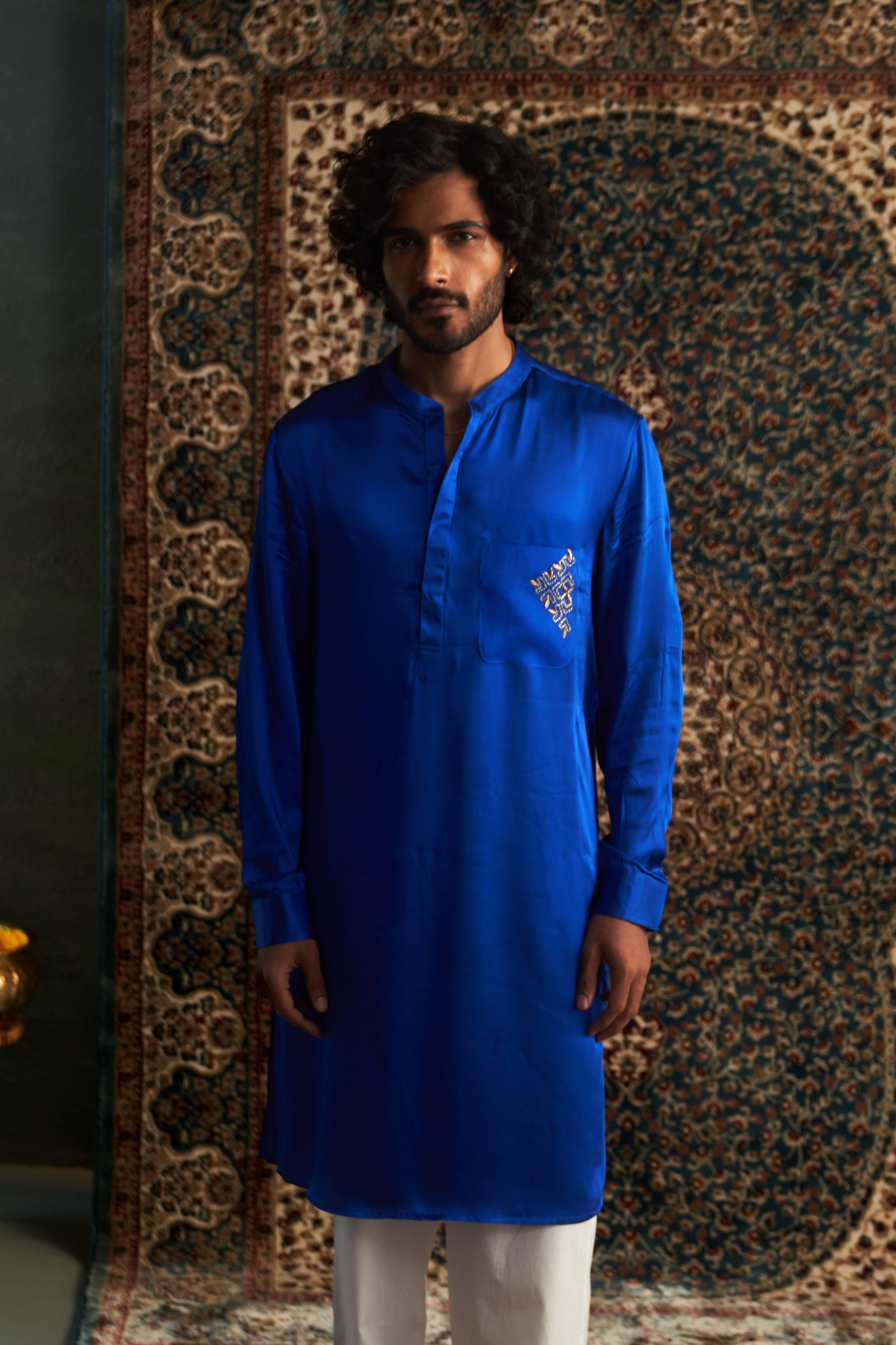 Blue Kurta Set