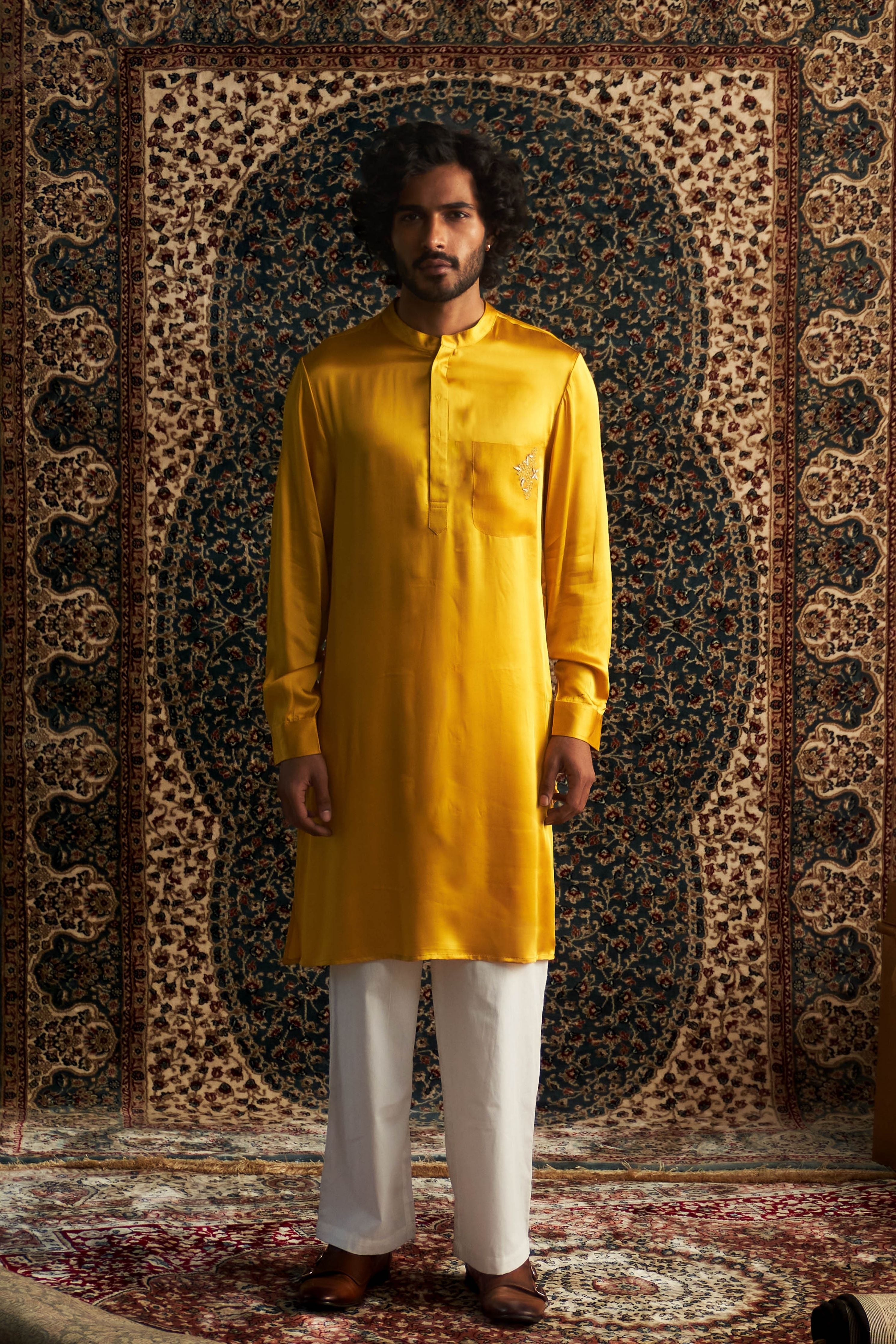 Marigold Kurta Set