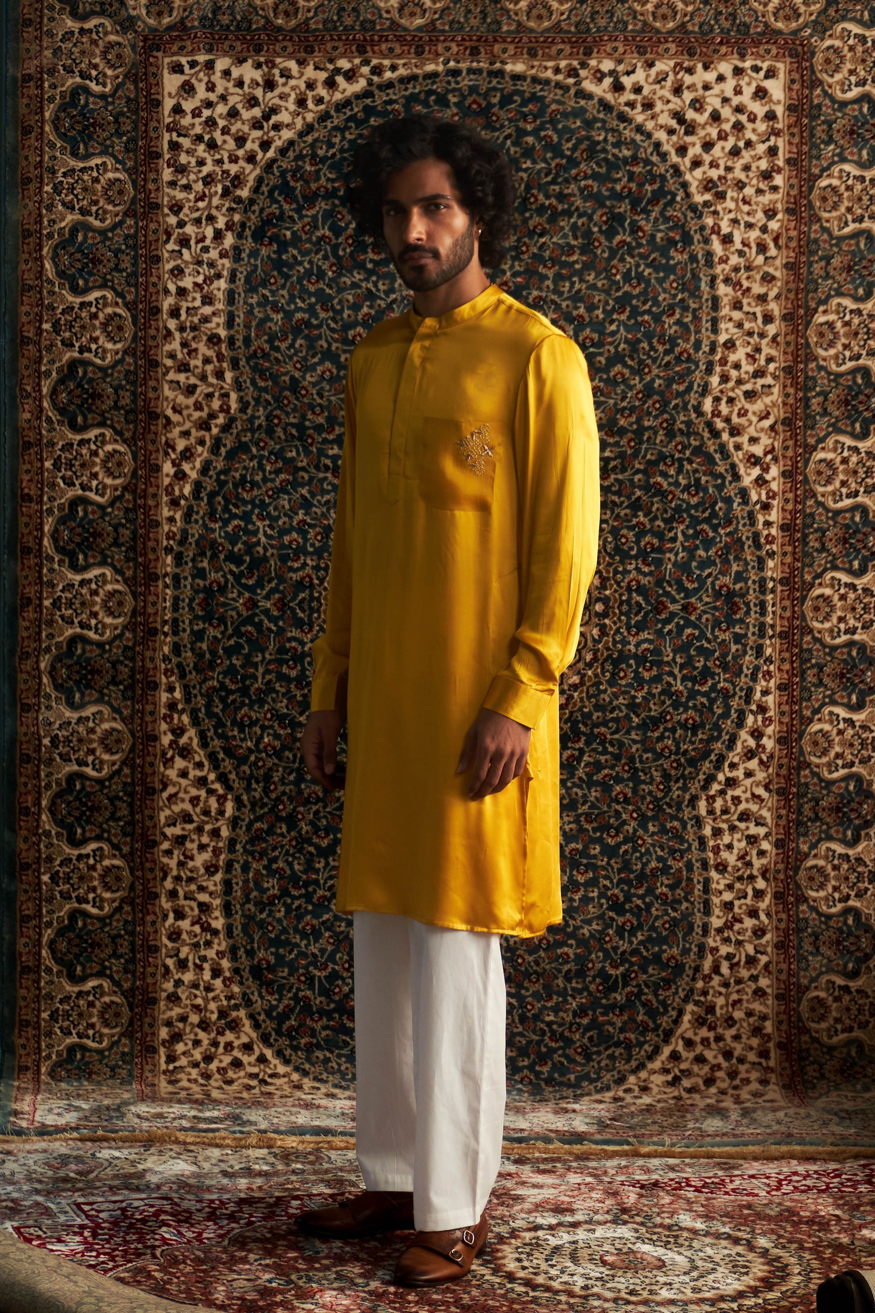 Marigold Kurta Set