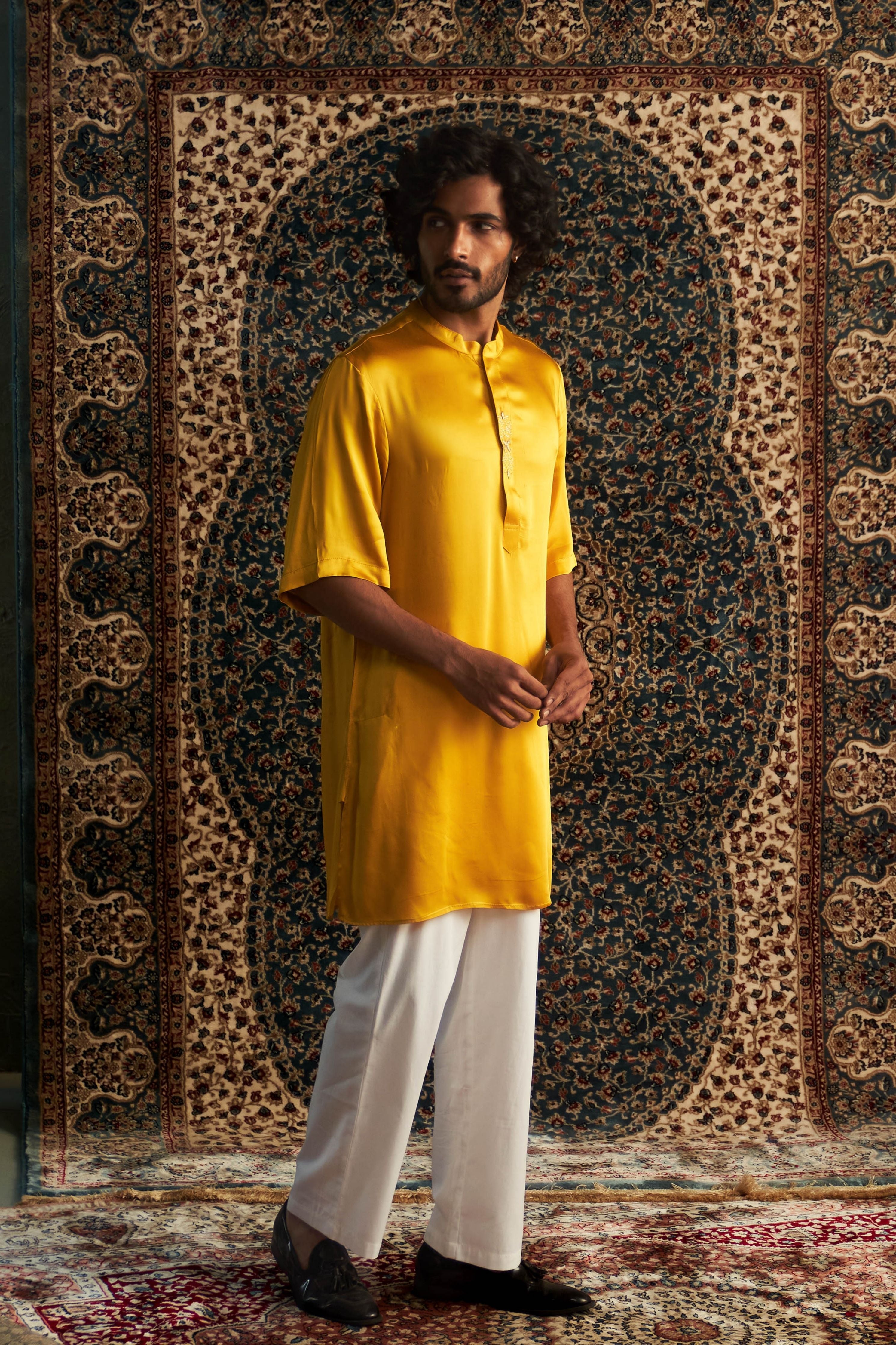 Marigold Kurta Set