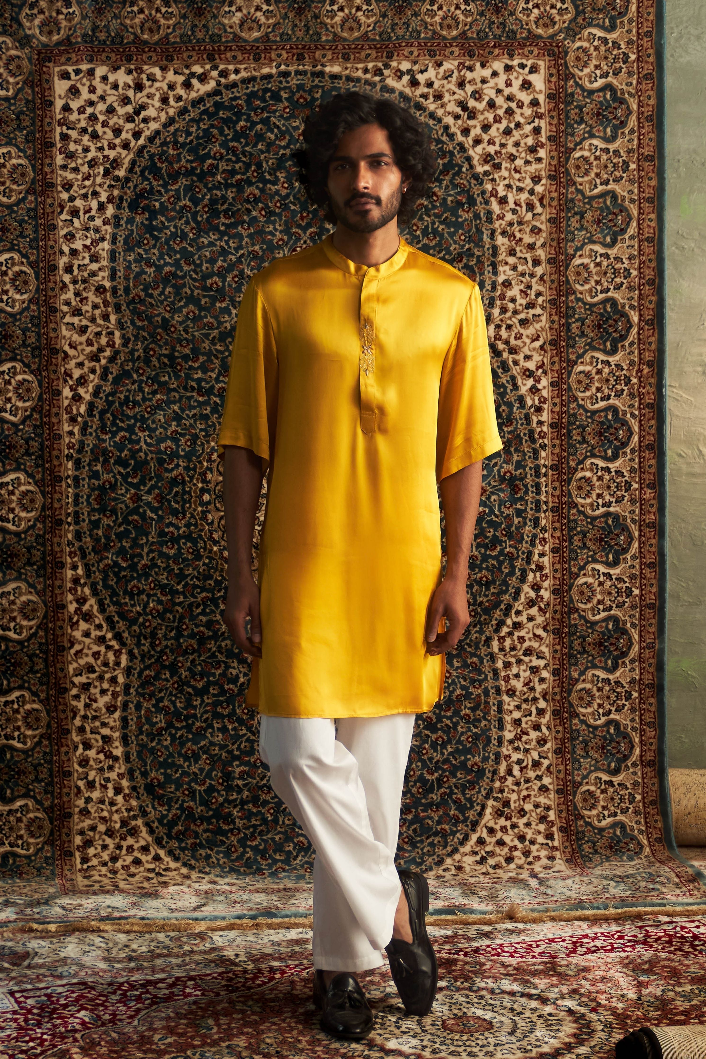 Marigold Kurta Set