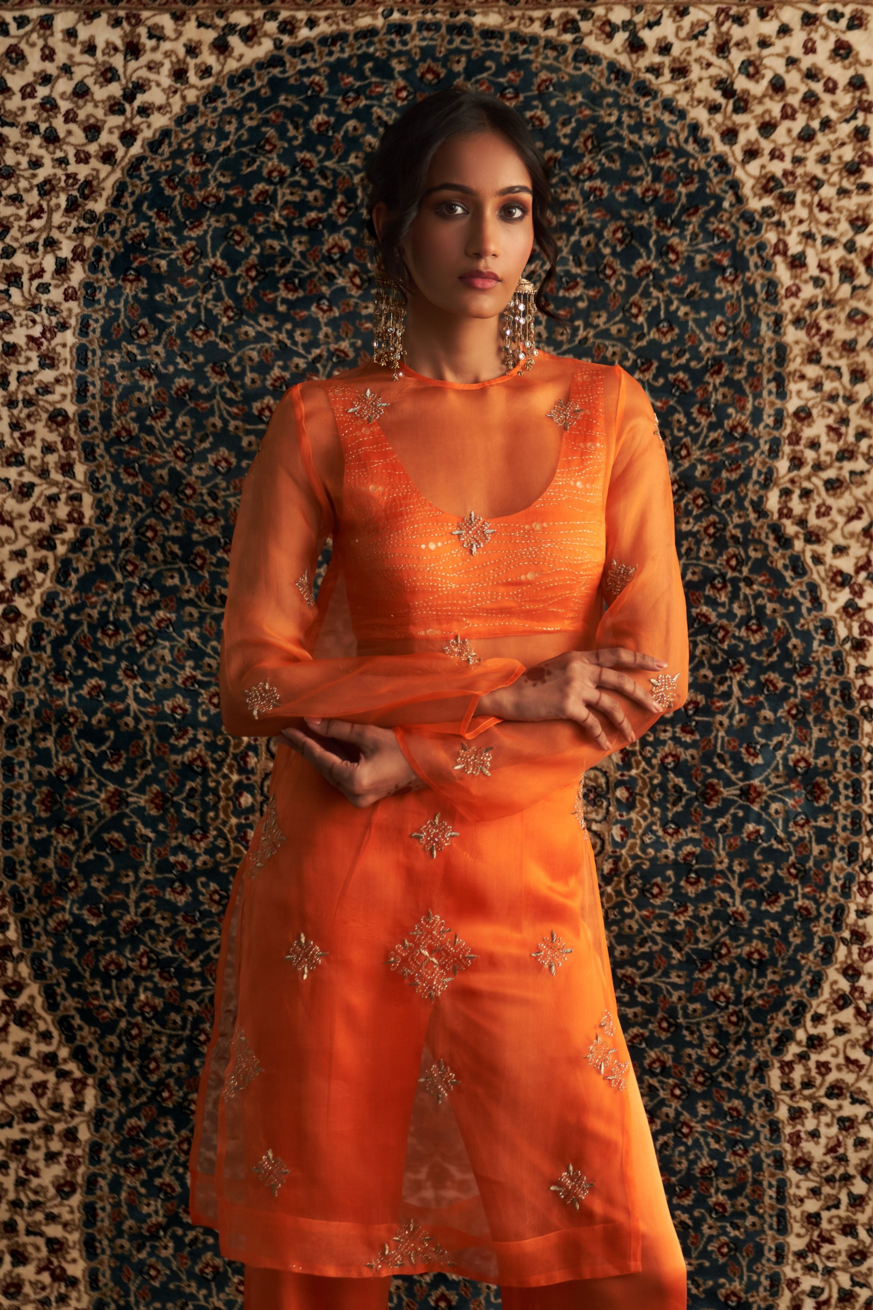 Saffron Straight Co-Ord Set