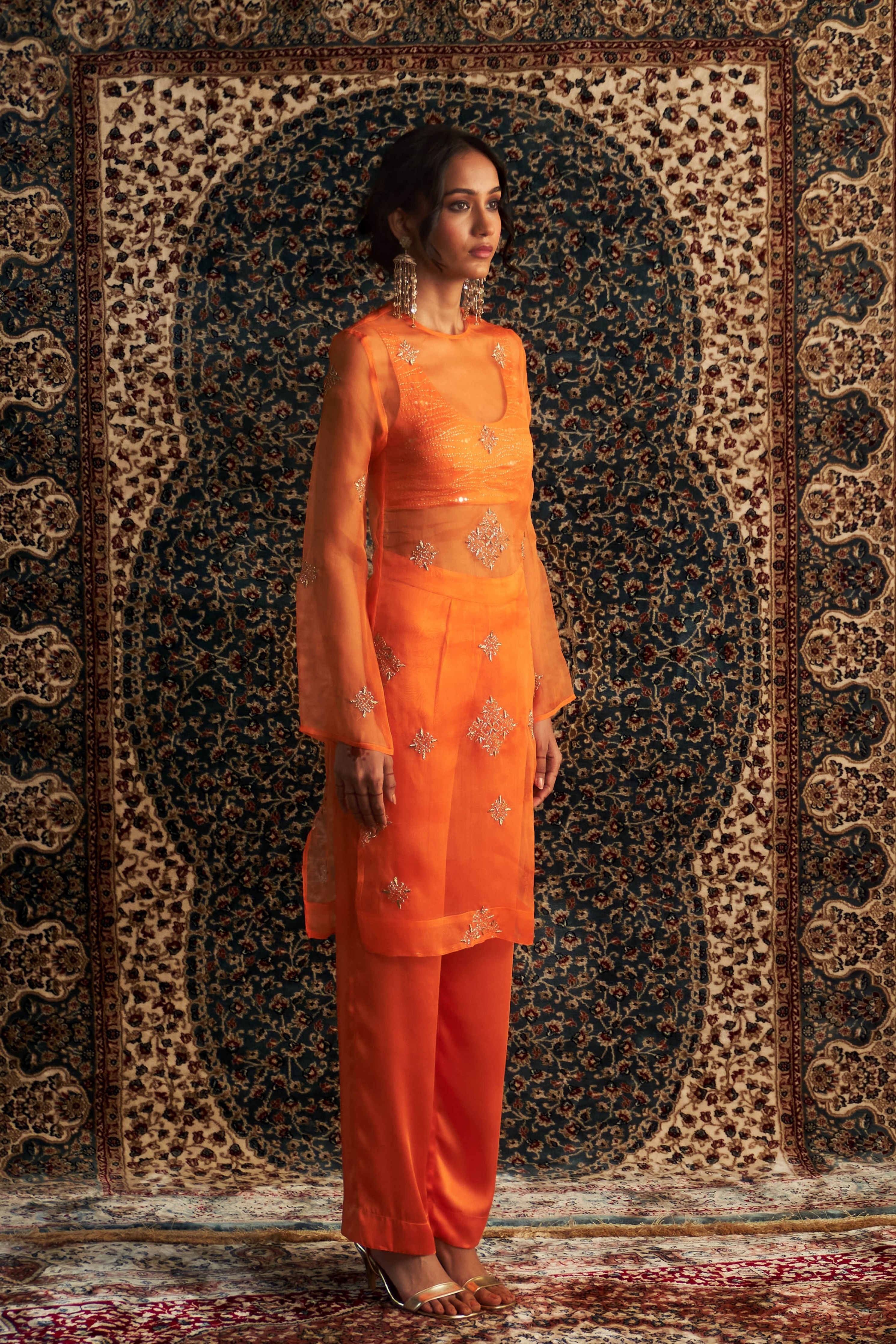Saffron Straight Co-Ord Set