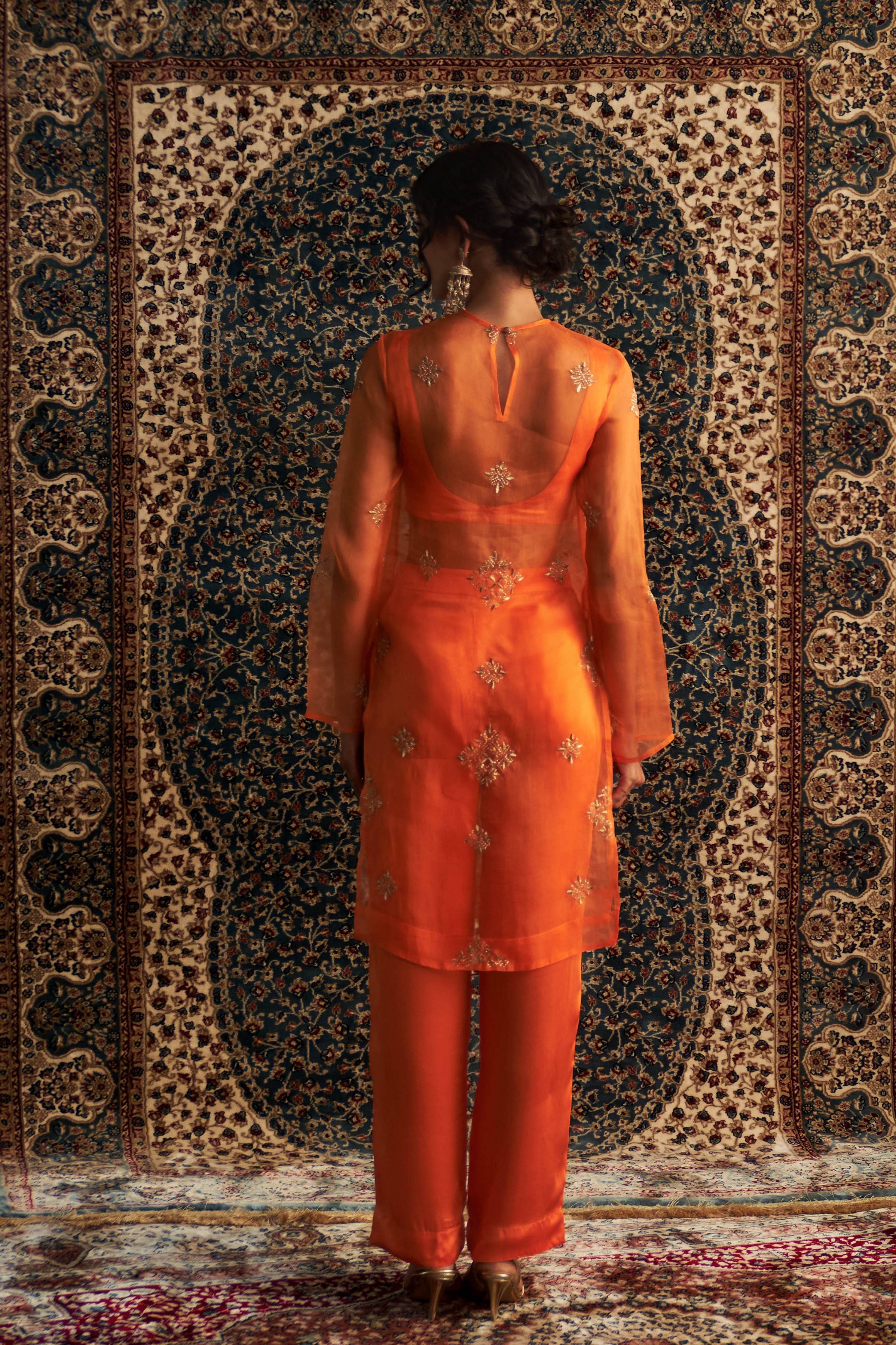 Saffron Straight Co-Ord Set