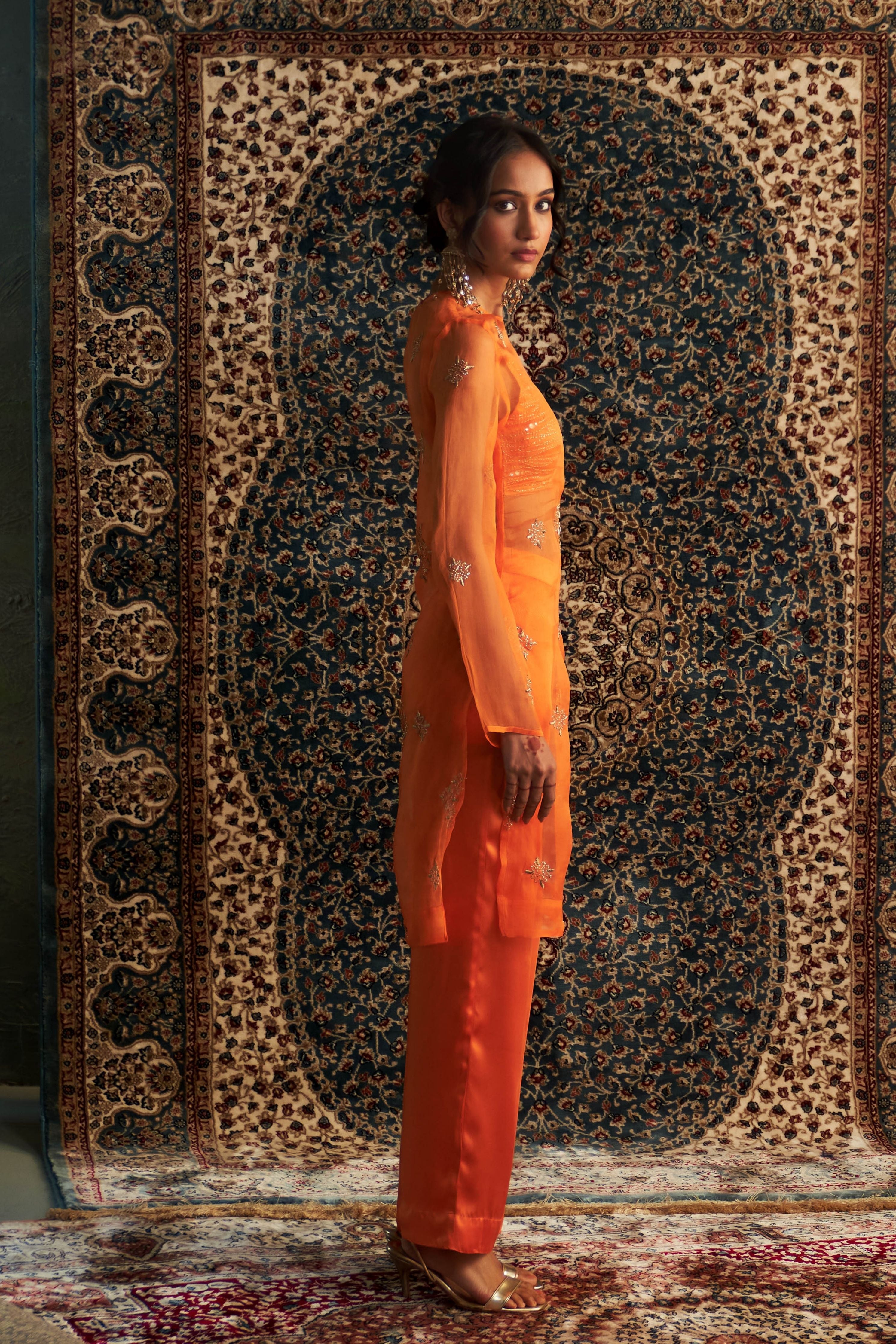 Saffron Straight Co-Ord Set