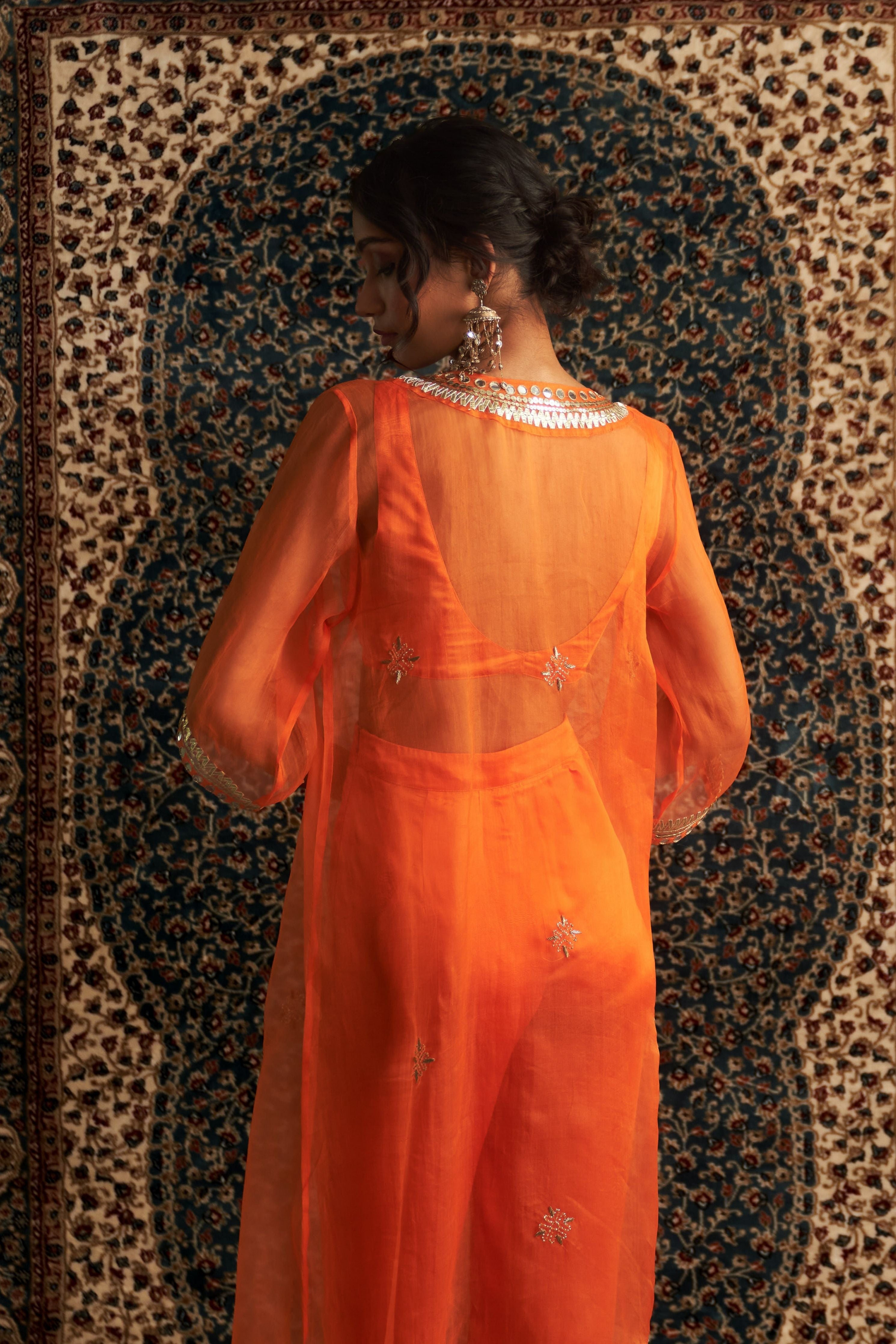 Saffron V Neck Co-Ord Set