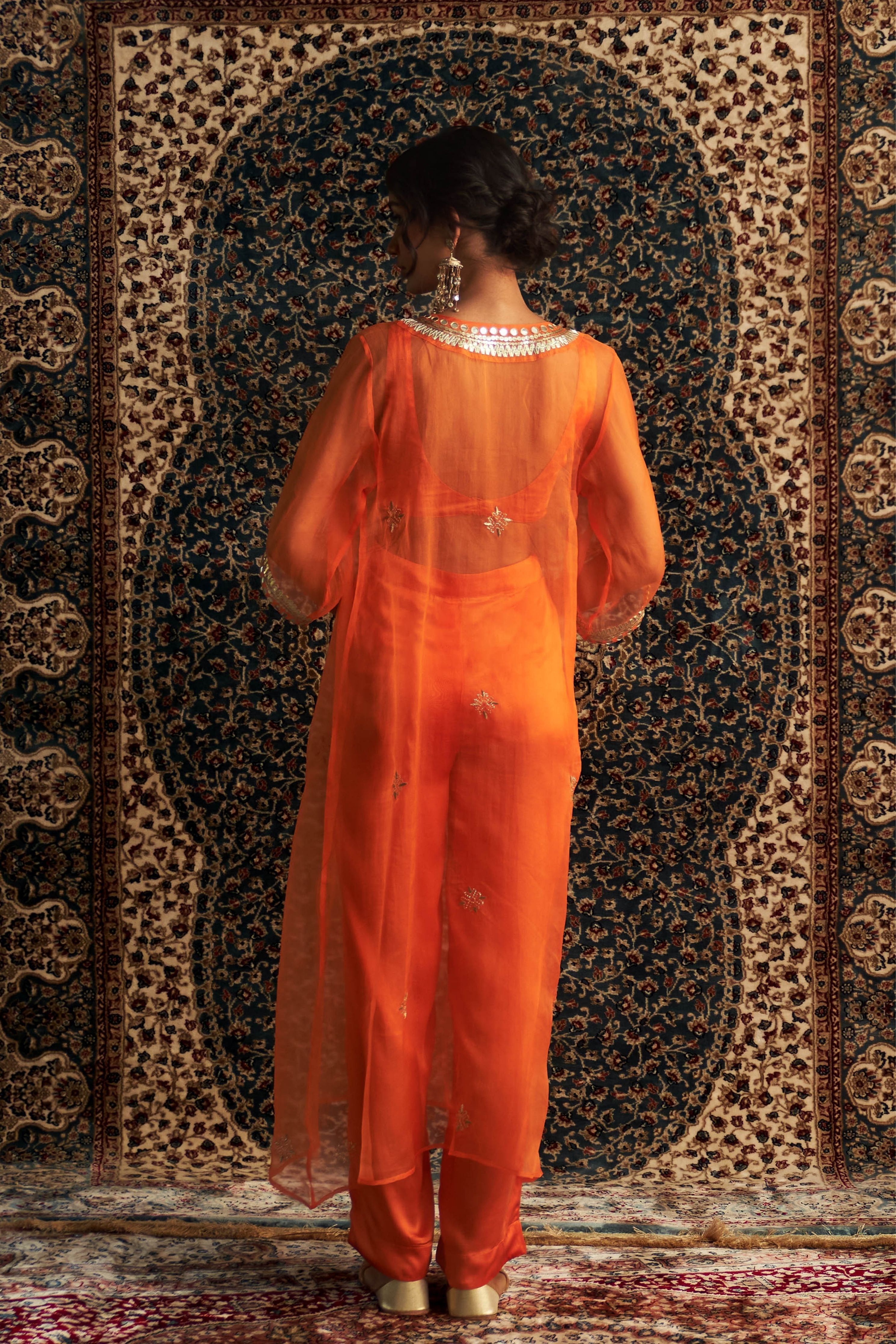 Saffron V Neck Co-Ord Set