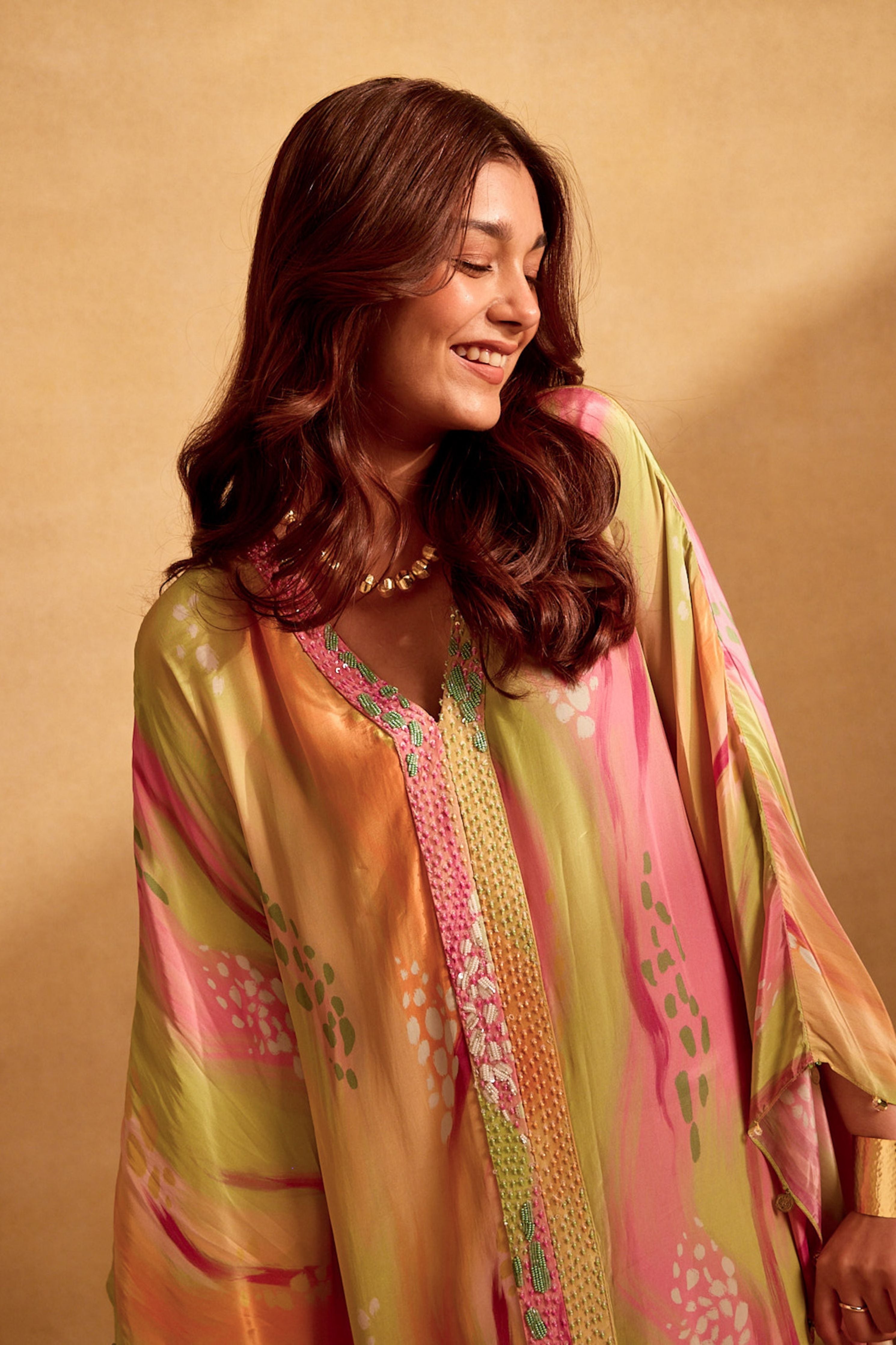 Sarah Kaftan Maxi Dress