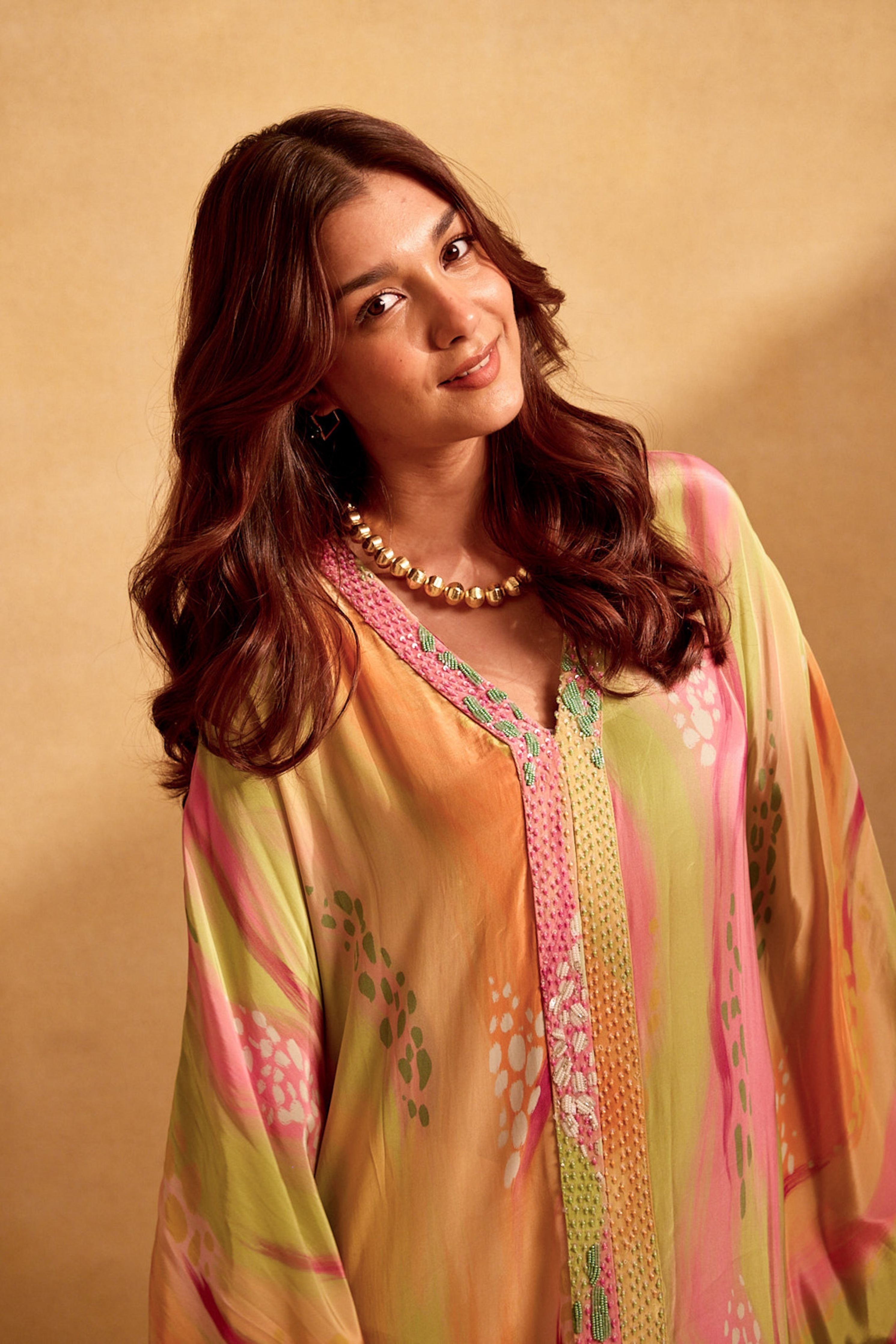 Sarah Kaftan Maxi Dress