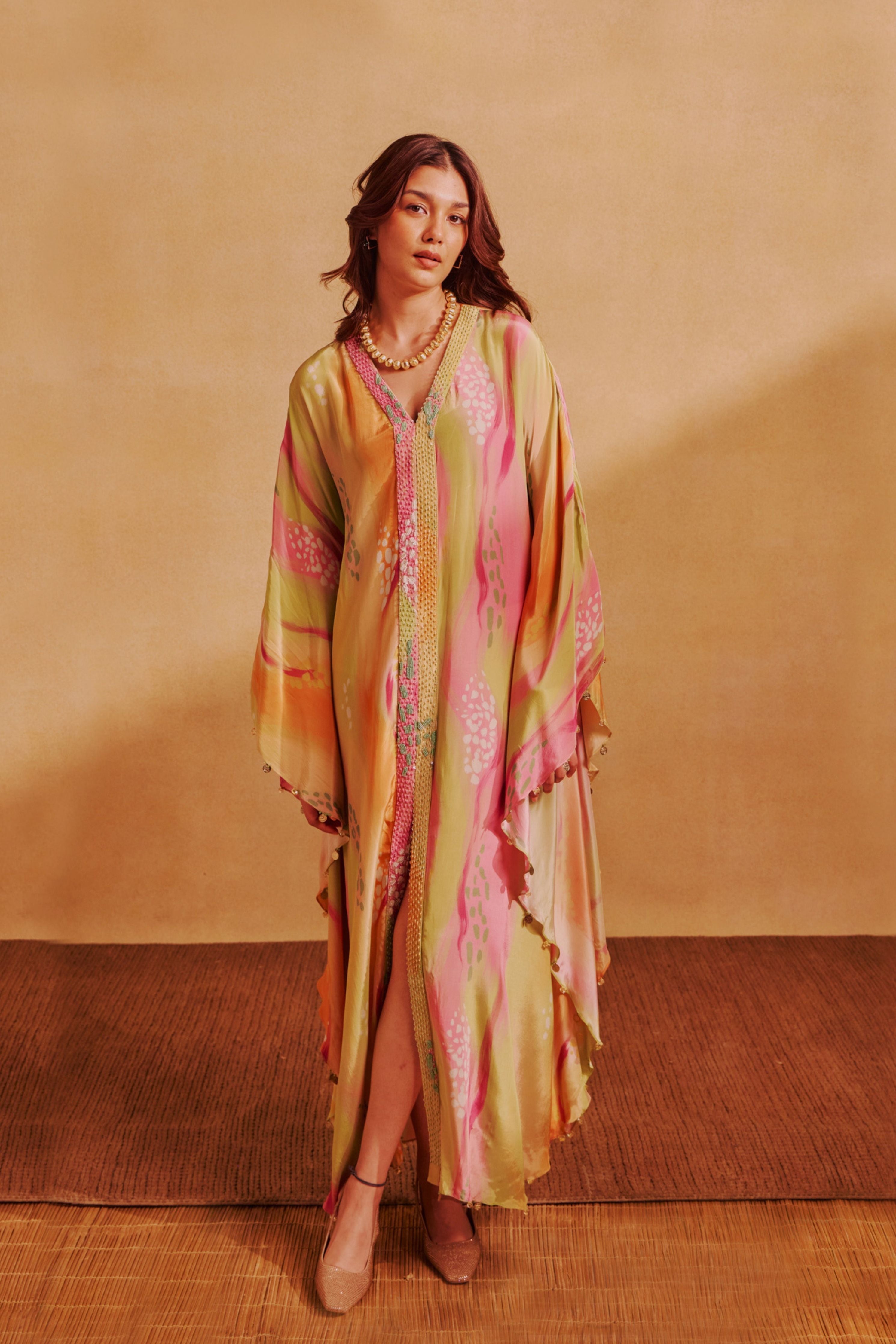 Sarah Kaftan Maxi Dress