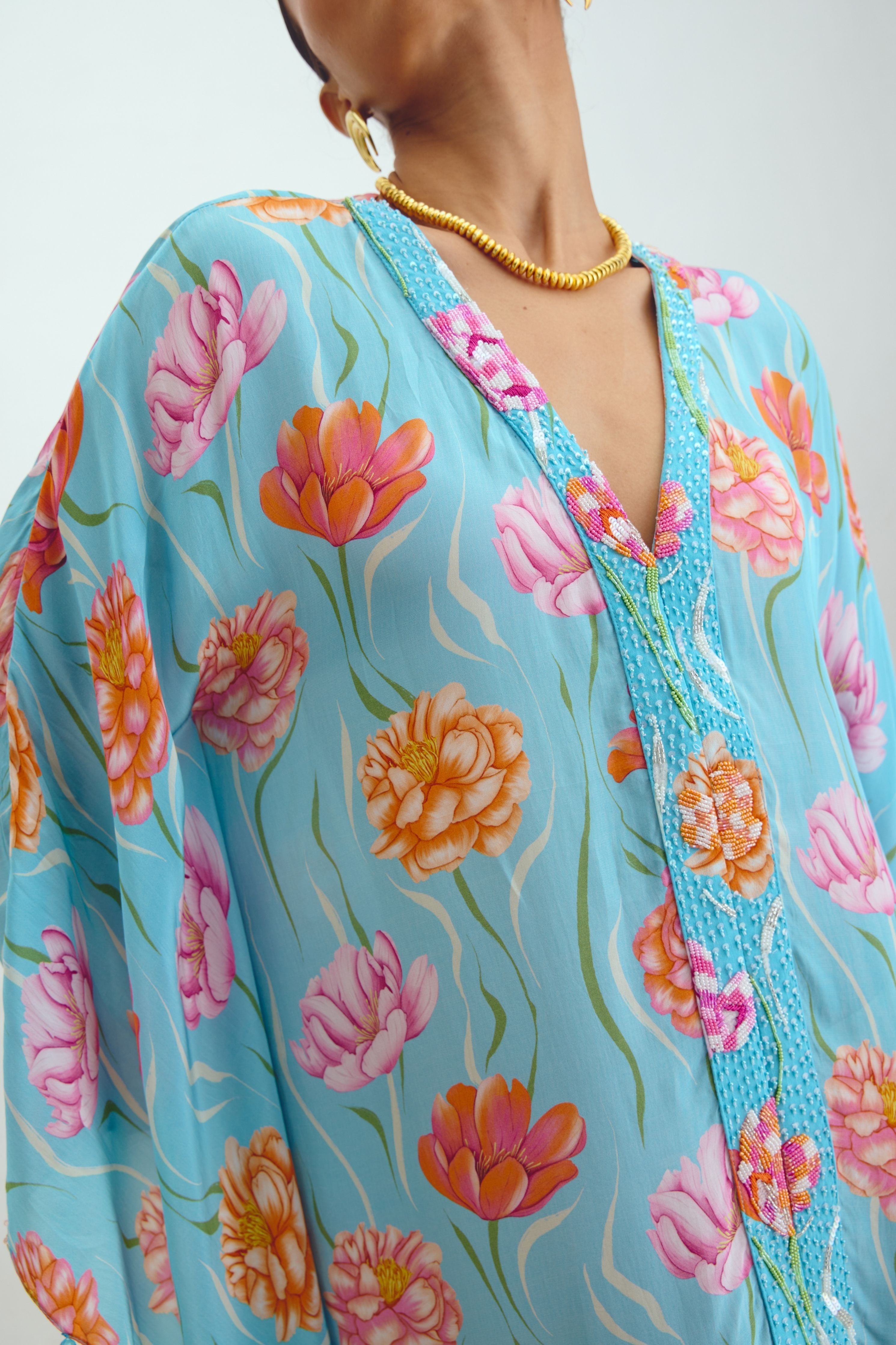Ishaia Kaftan Maxi Dress