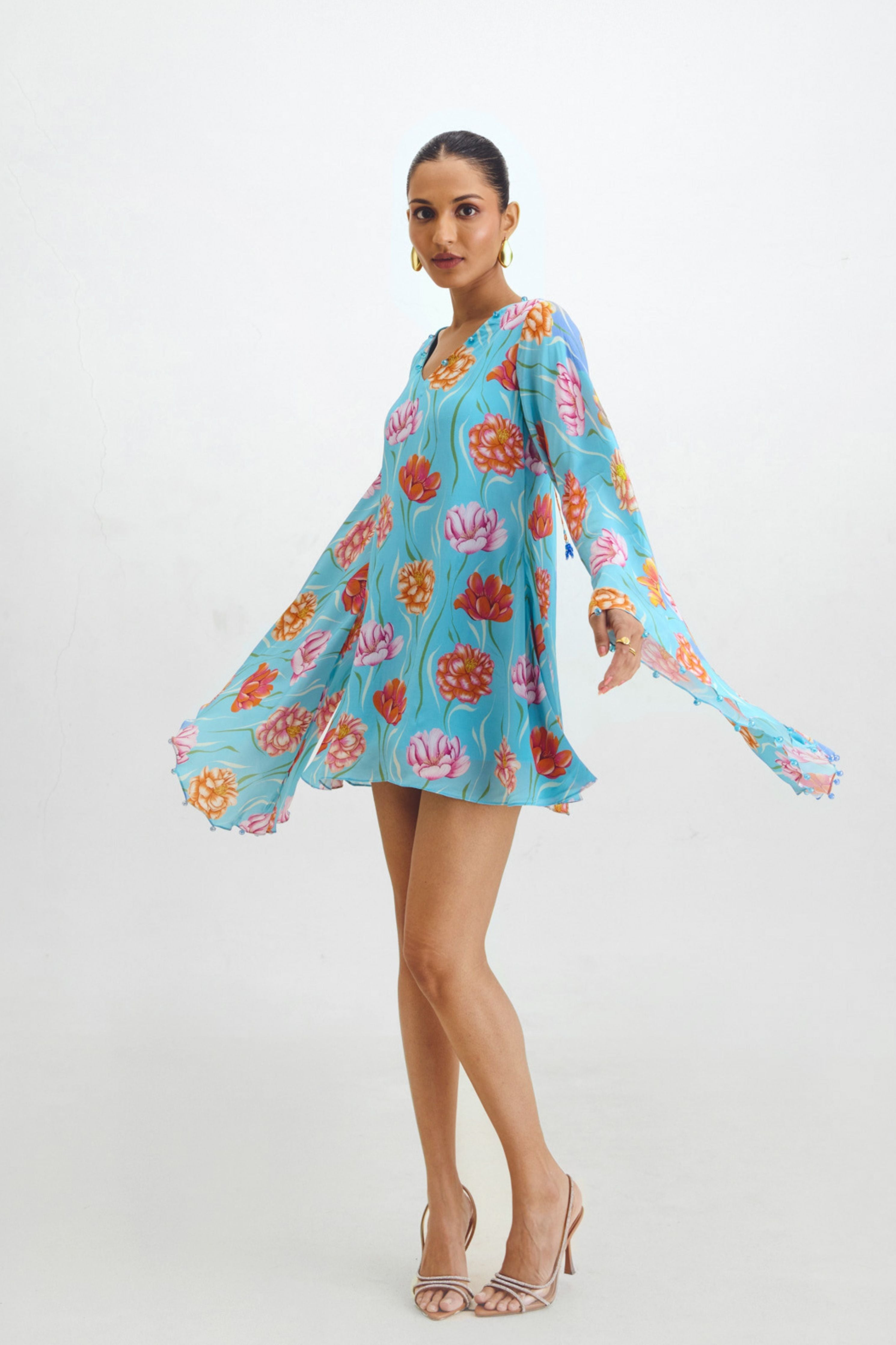 Ishaia Flared Mini Dress
