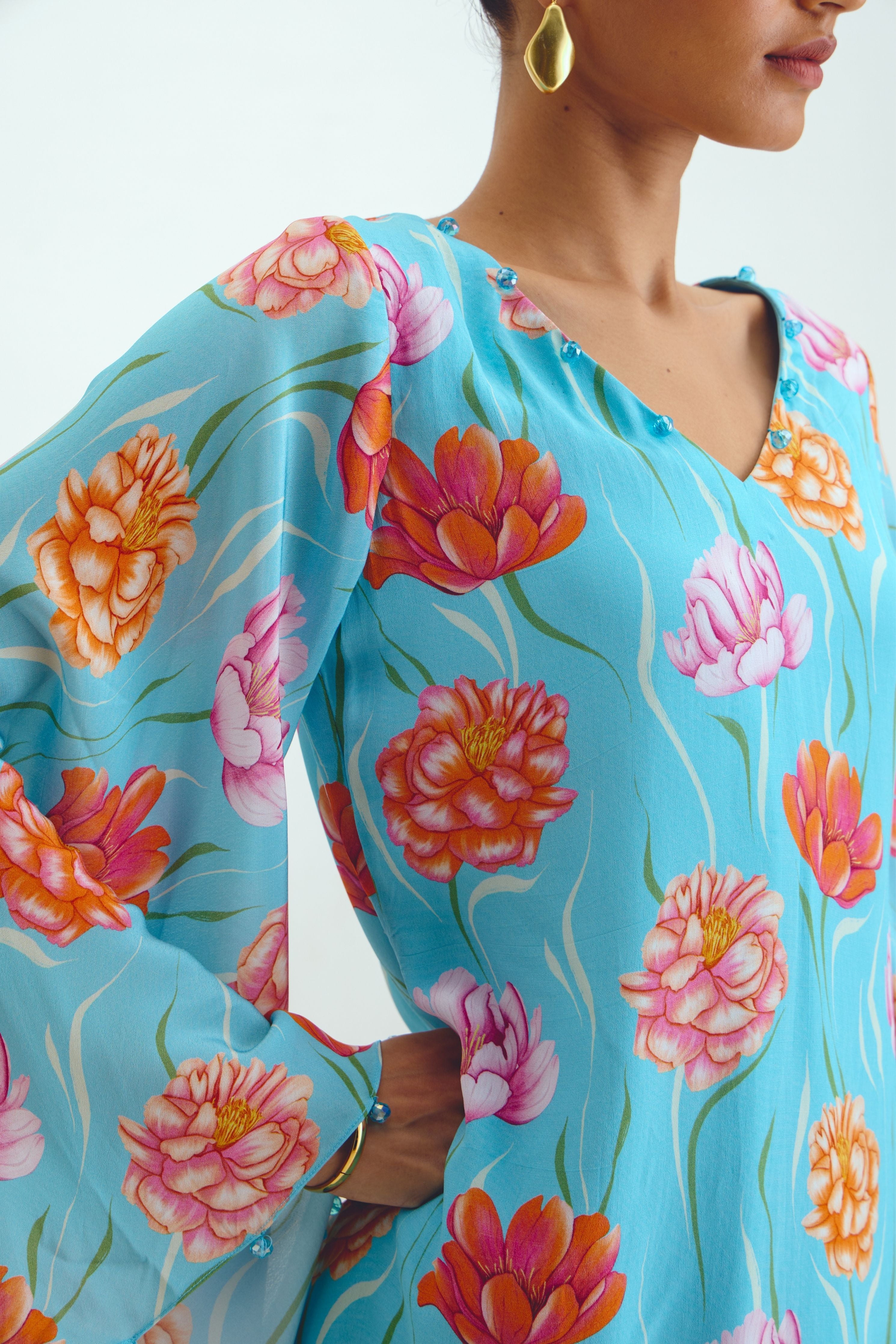 Ishaia Flared Mini Dress