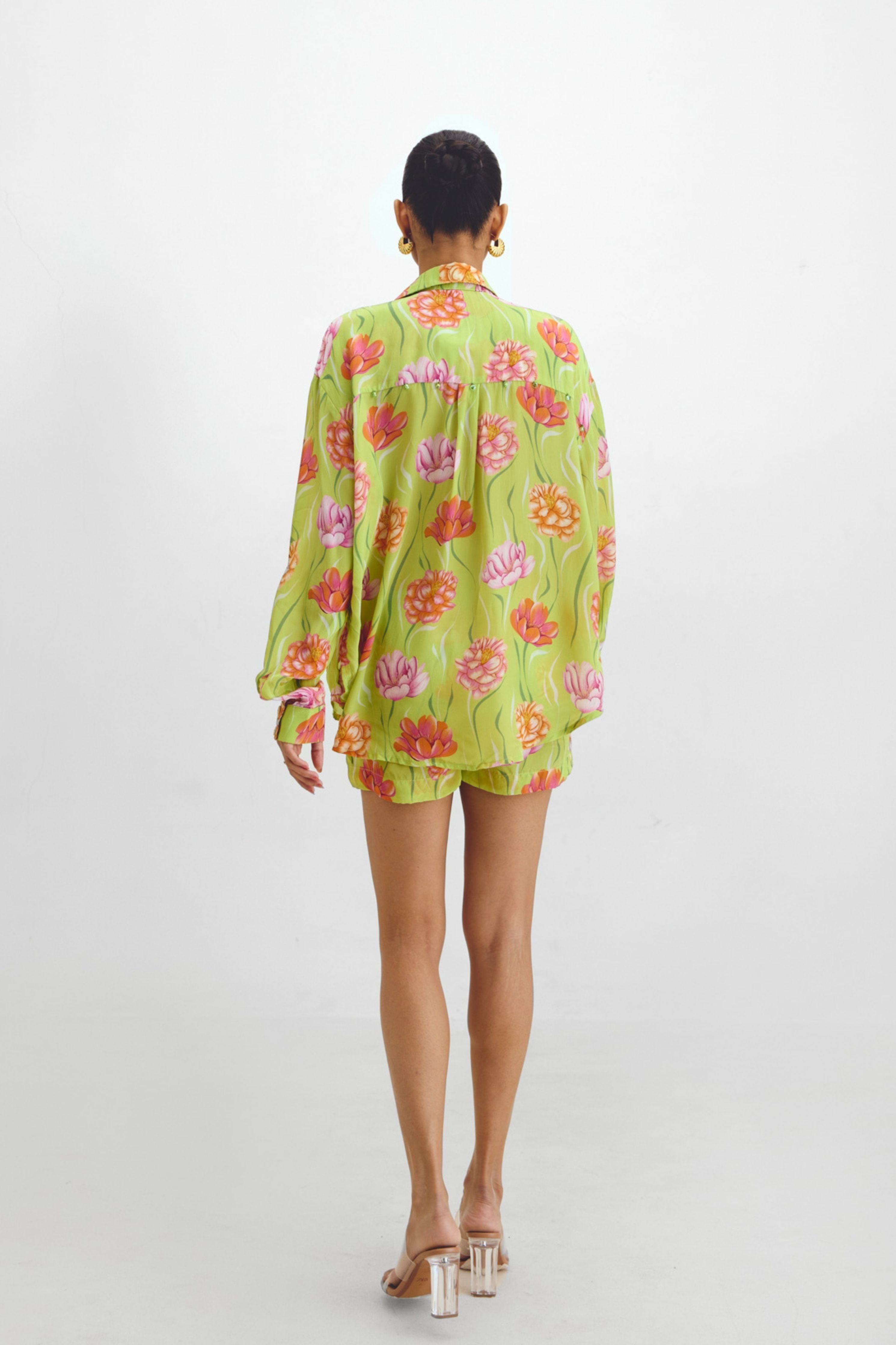Remi Oversized Shirt  Shorts Co-ord Set