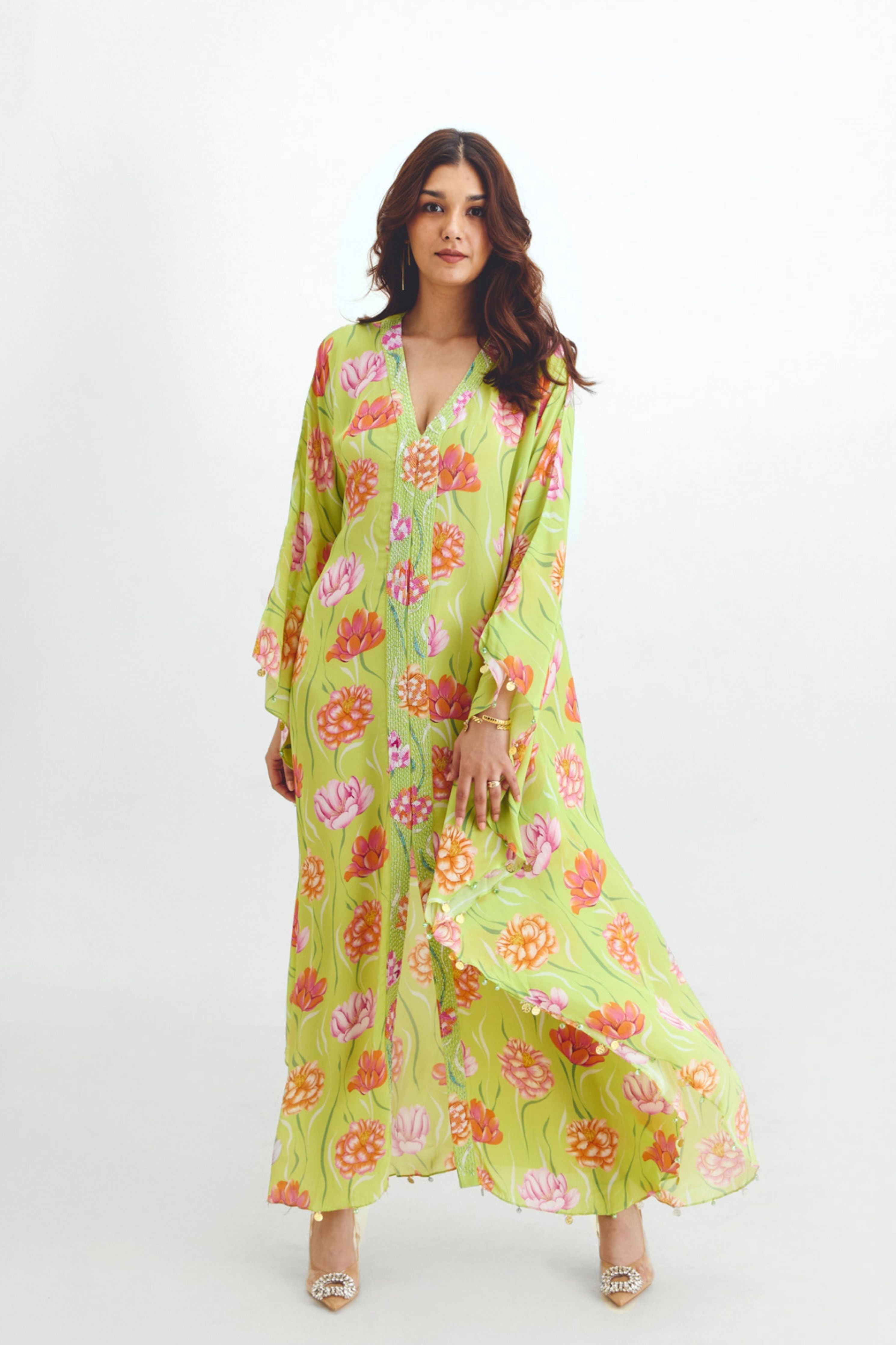 Kaftan Maxi Dress In Remi