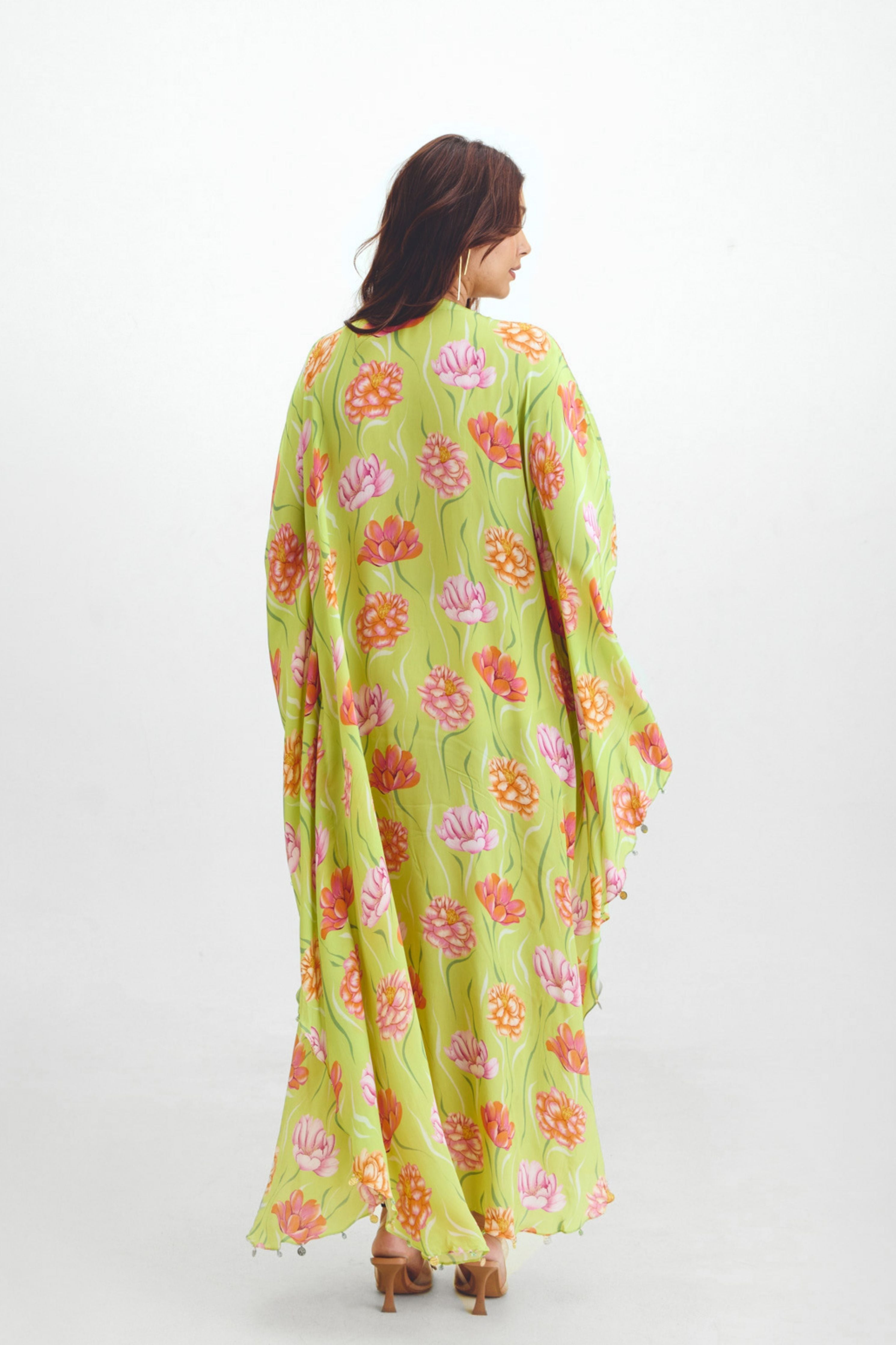 Kaftan Maxi Dress In Remi