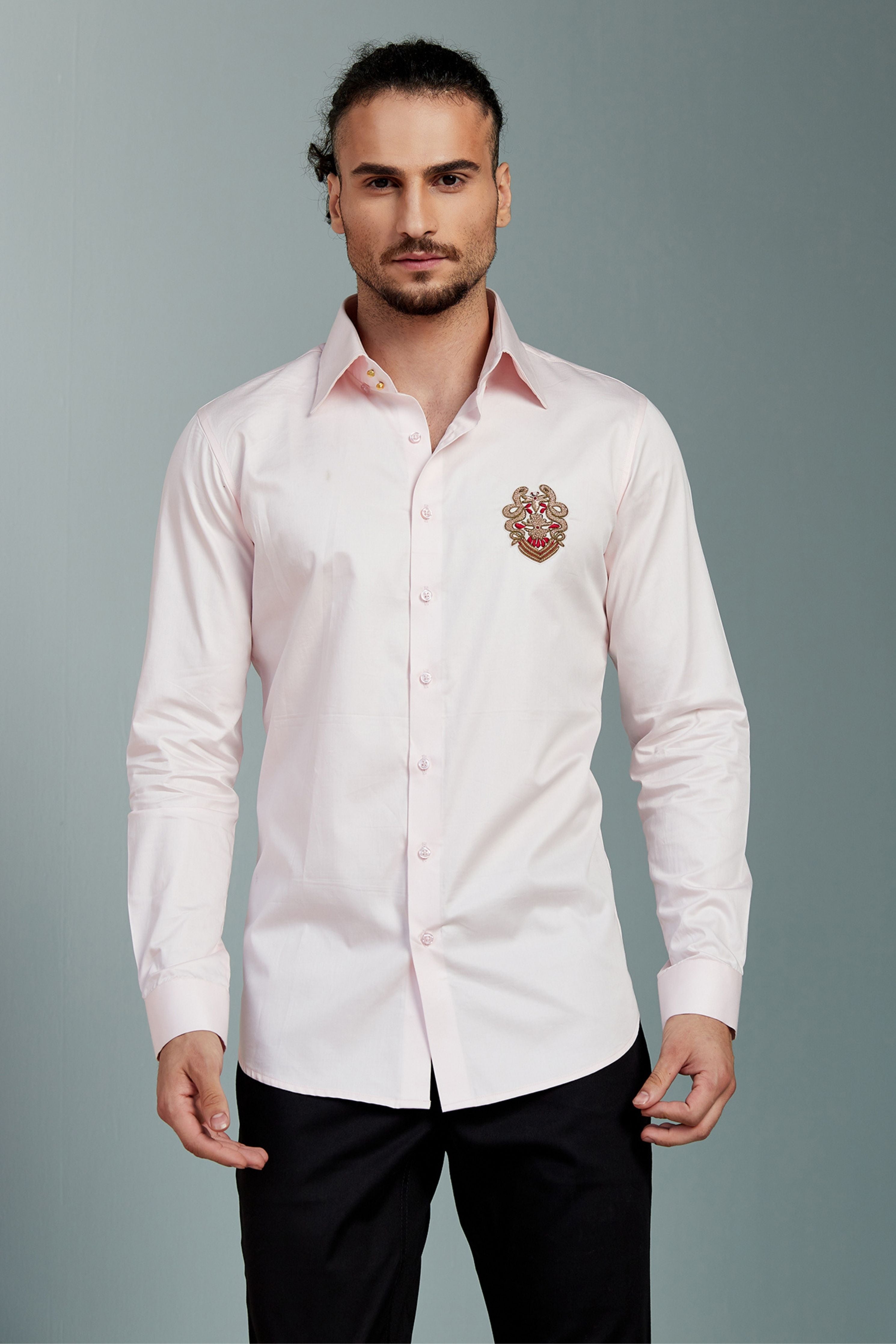 Python Embroidered Shirt
