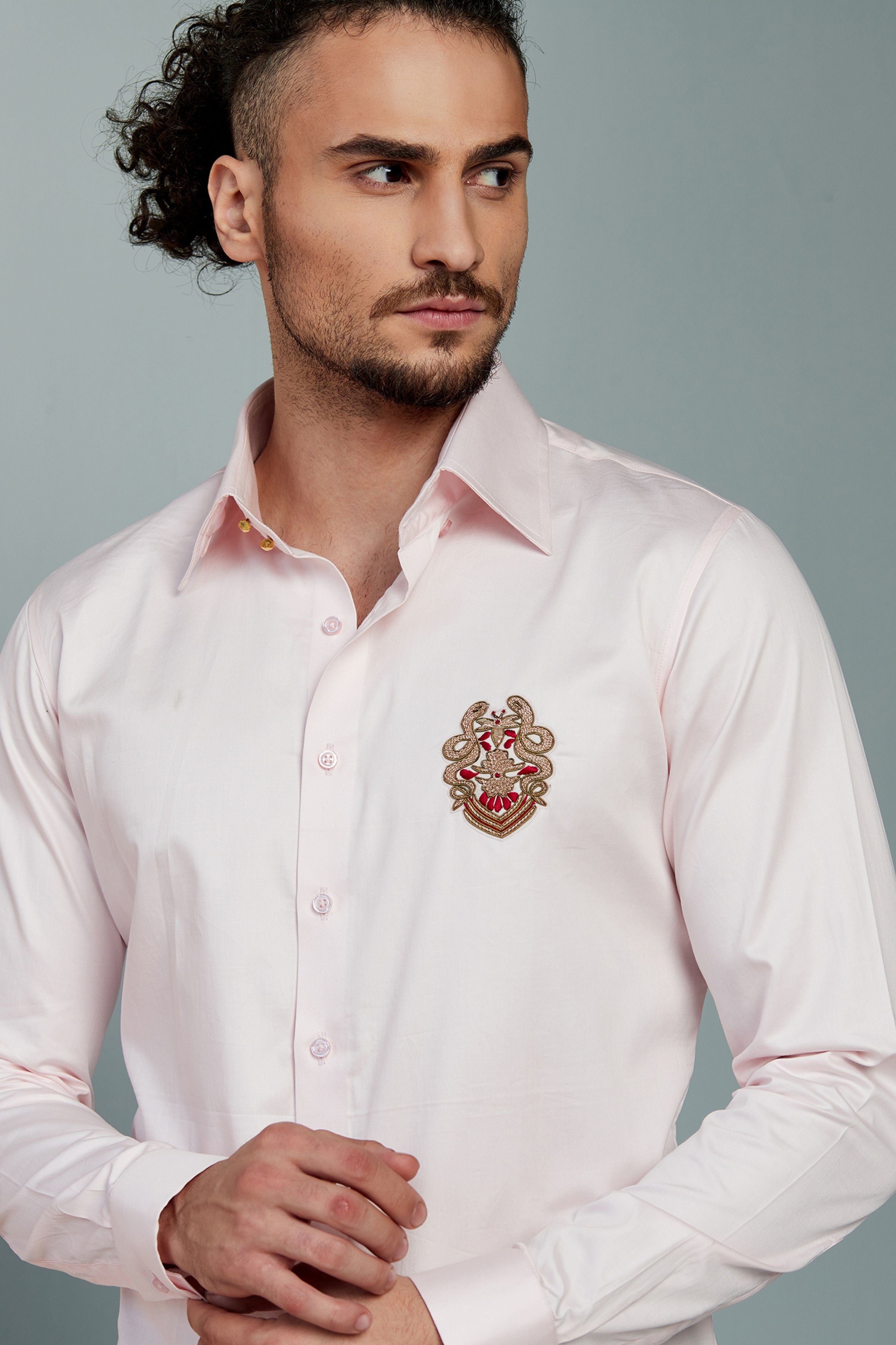 Python Embroidered Shirt