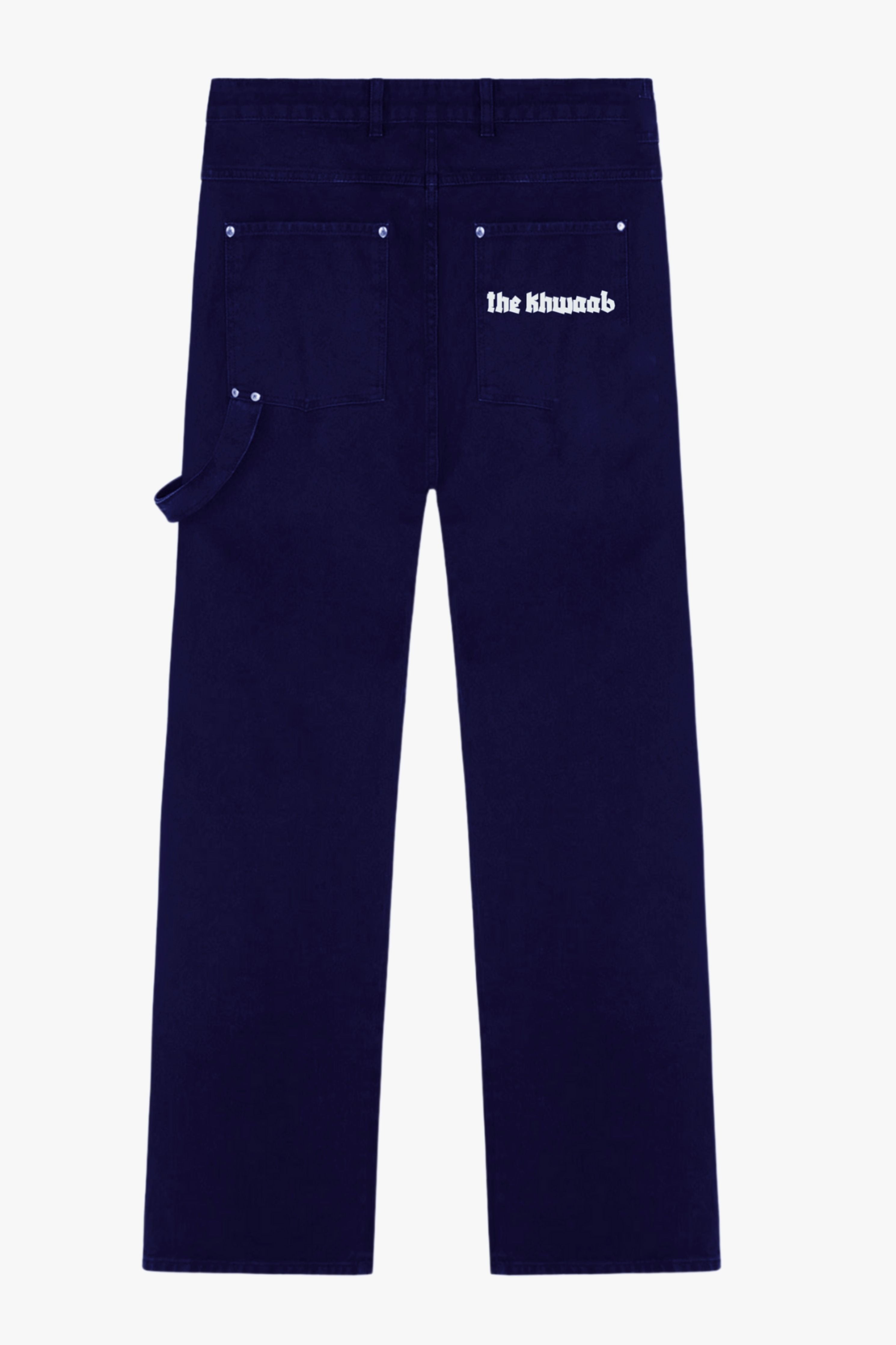Paint Splatter Carpenter Pants