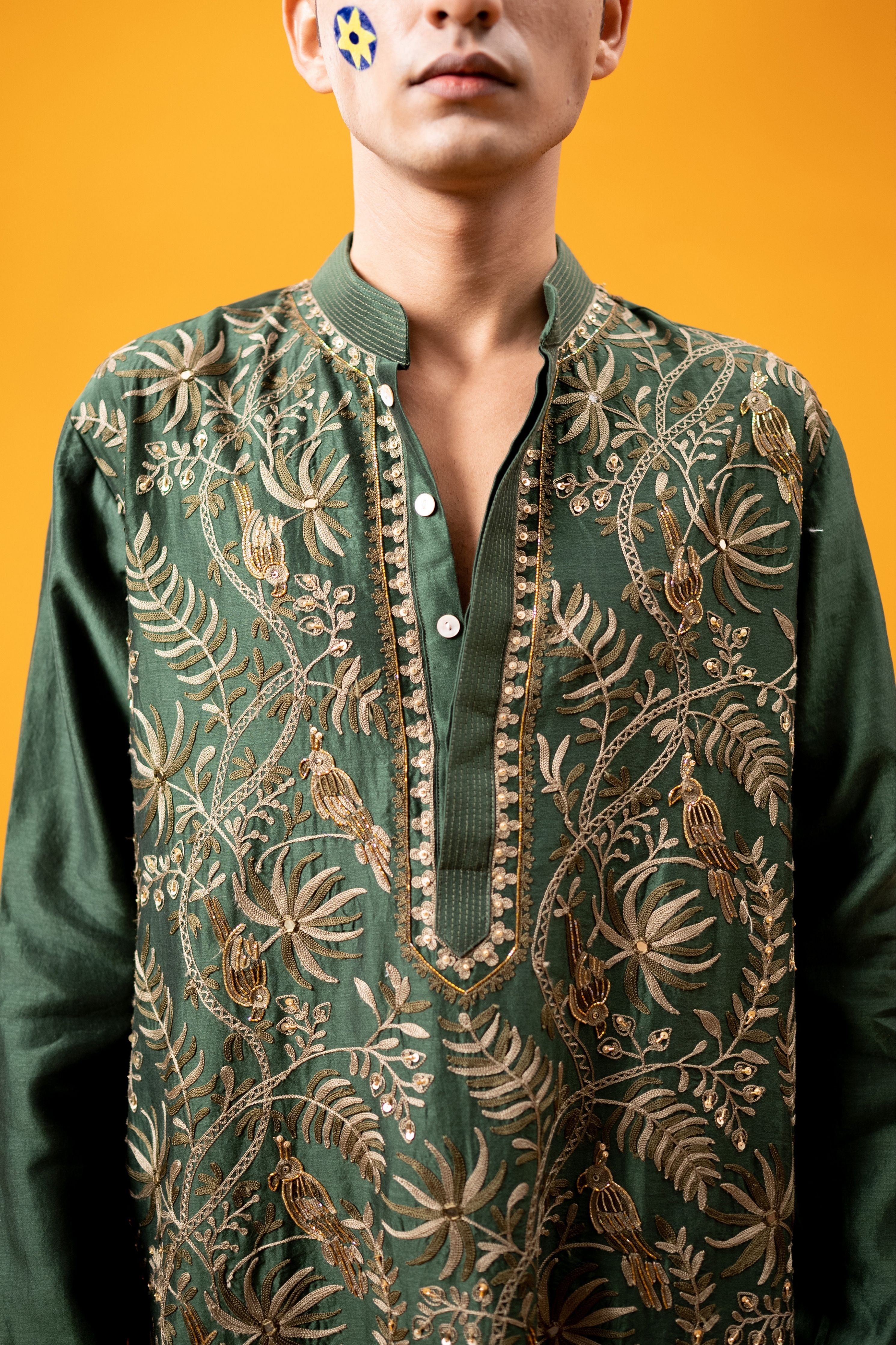 Pine Green Kurta Set