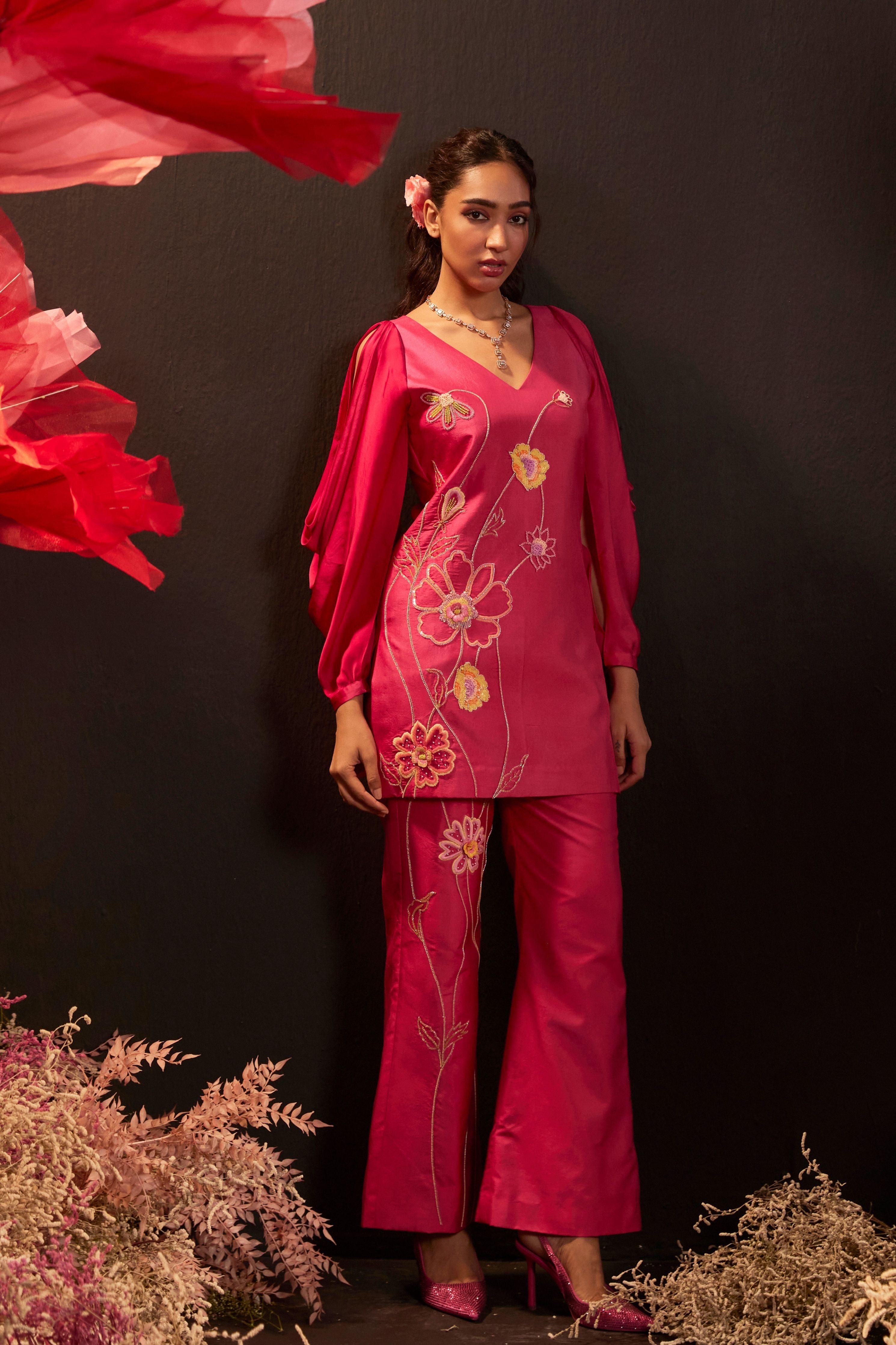 Pink Kurta Set