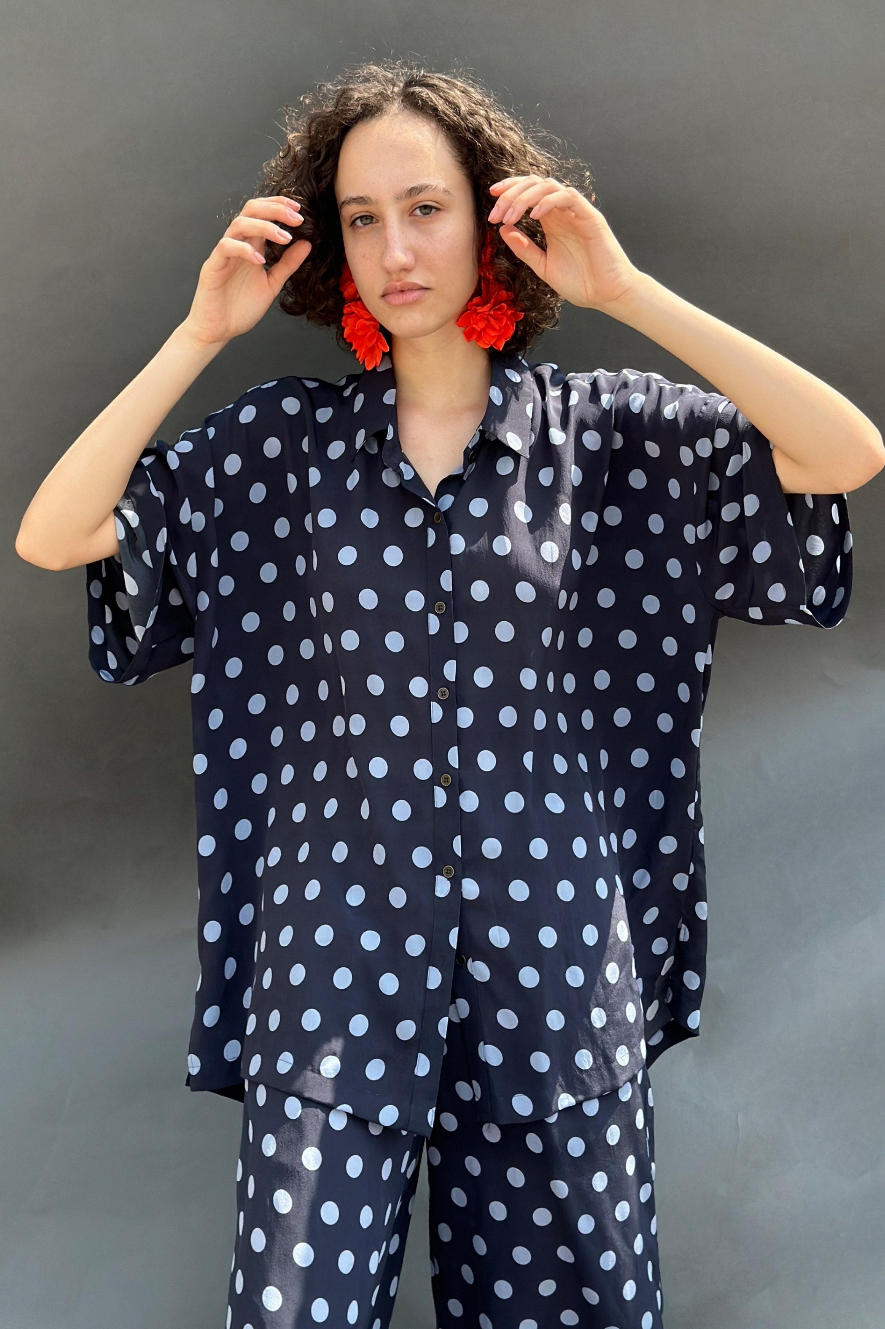 Polka Printed Pants