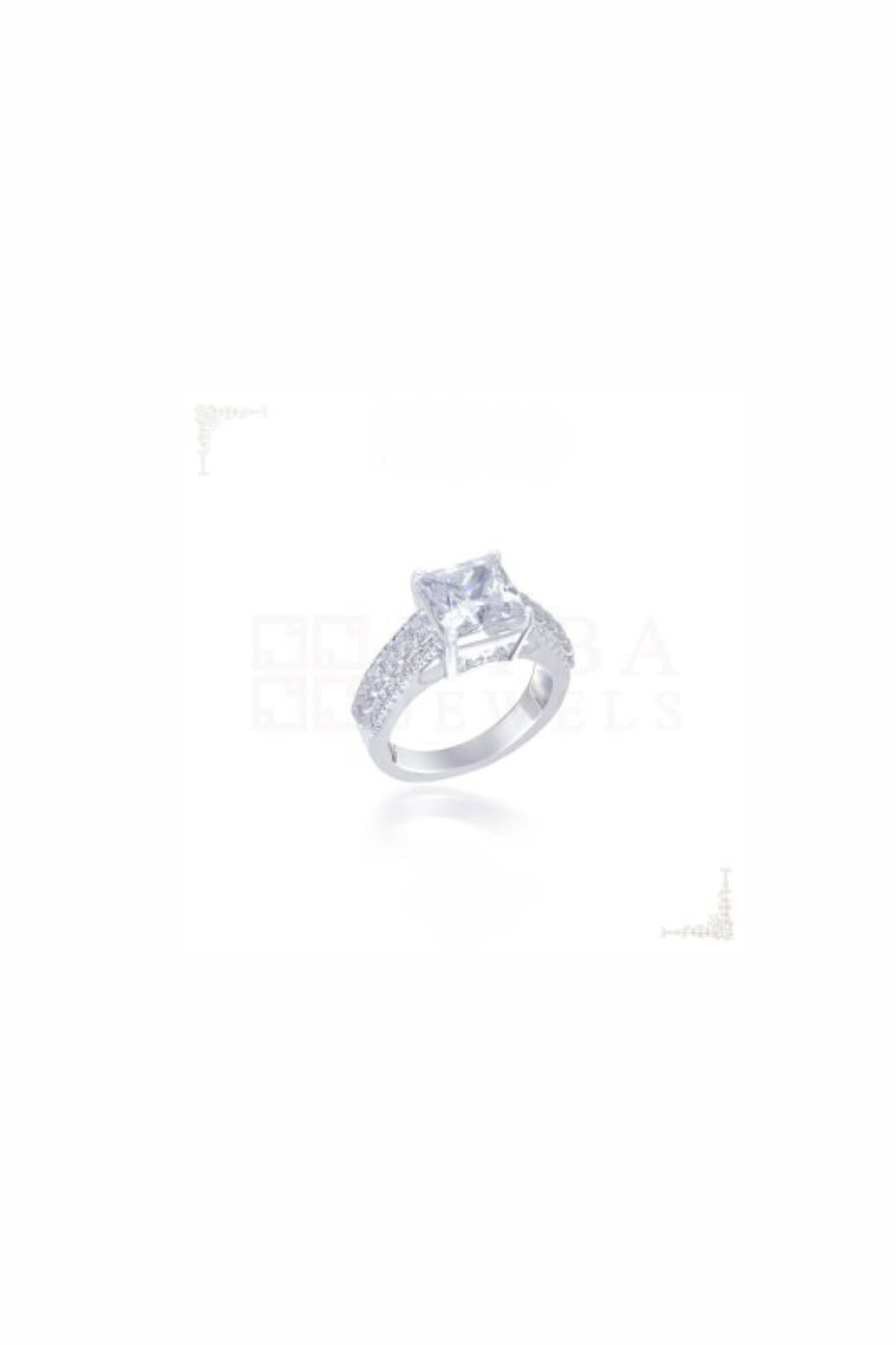 Princess Cut Solitaire Ring