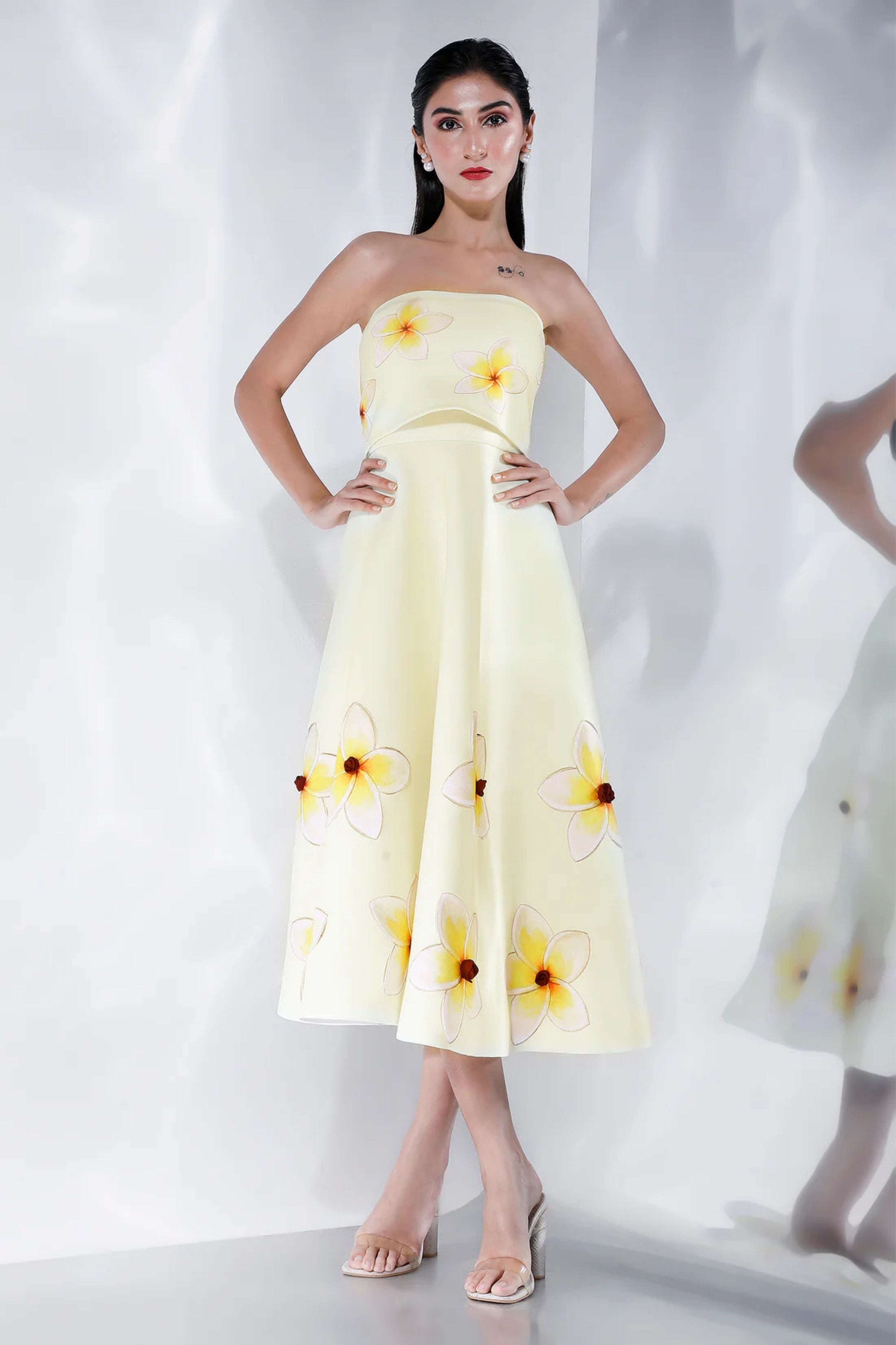 Printed Wrap Dress