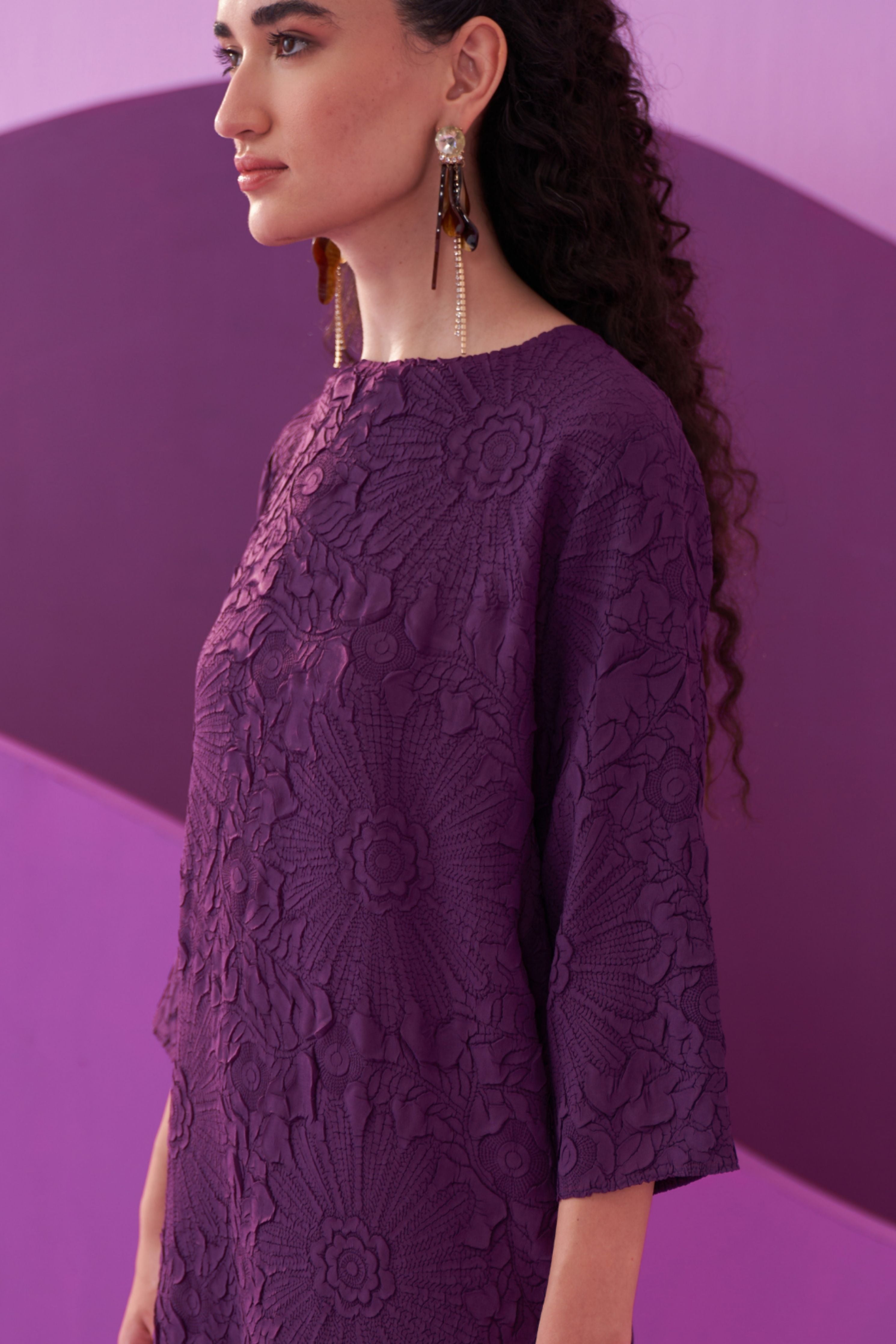 Purple Campania Dress