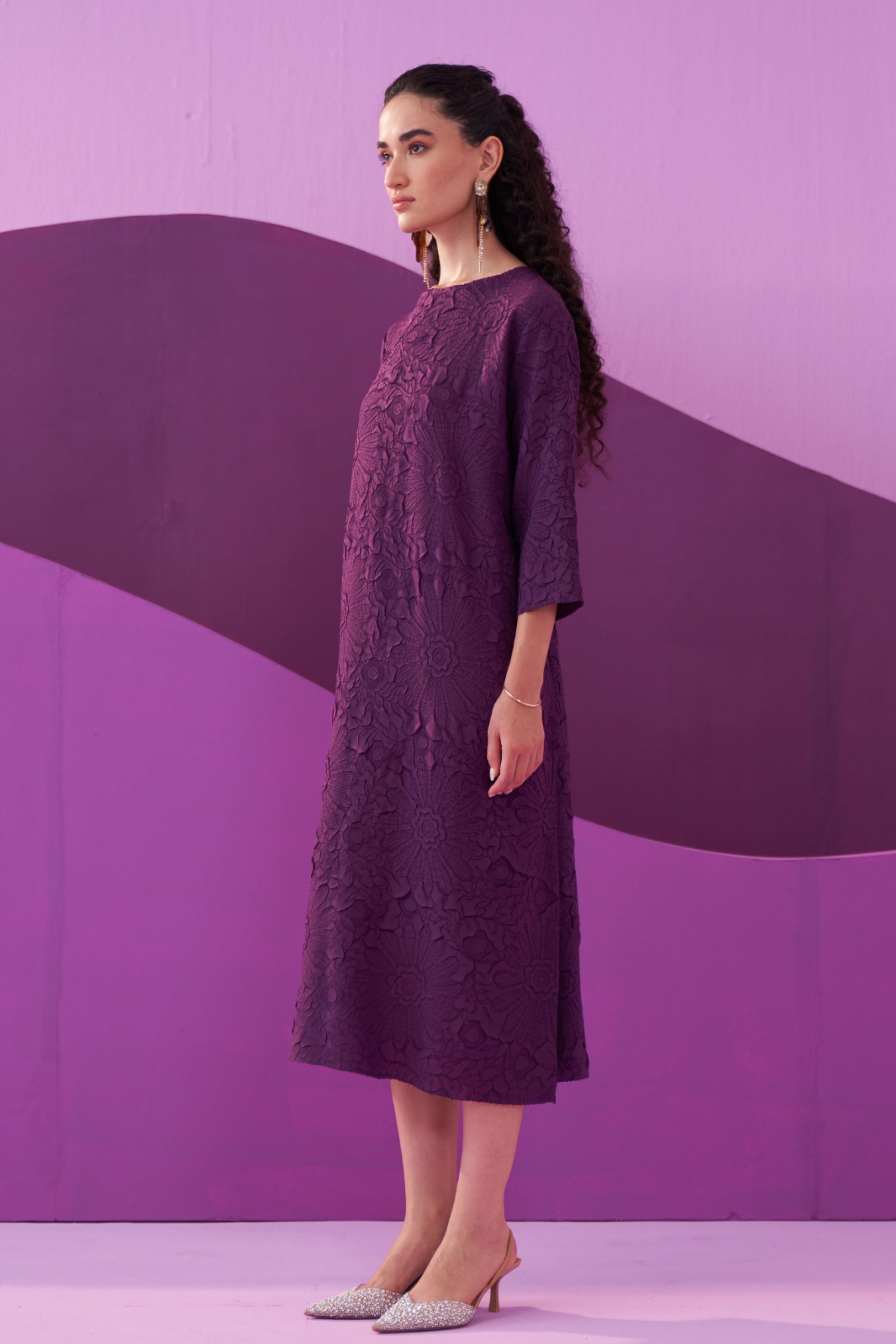 Purple Campania Dress