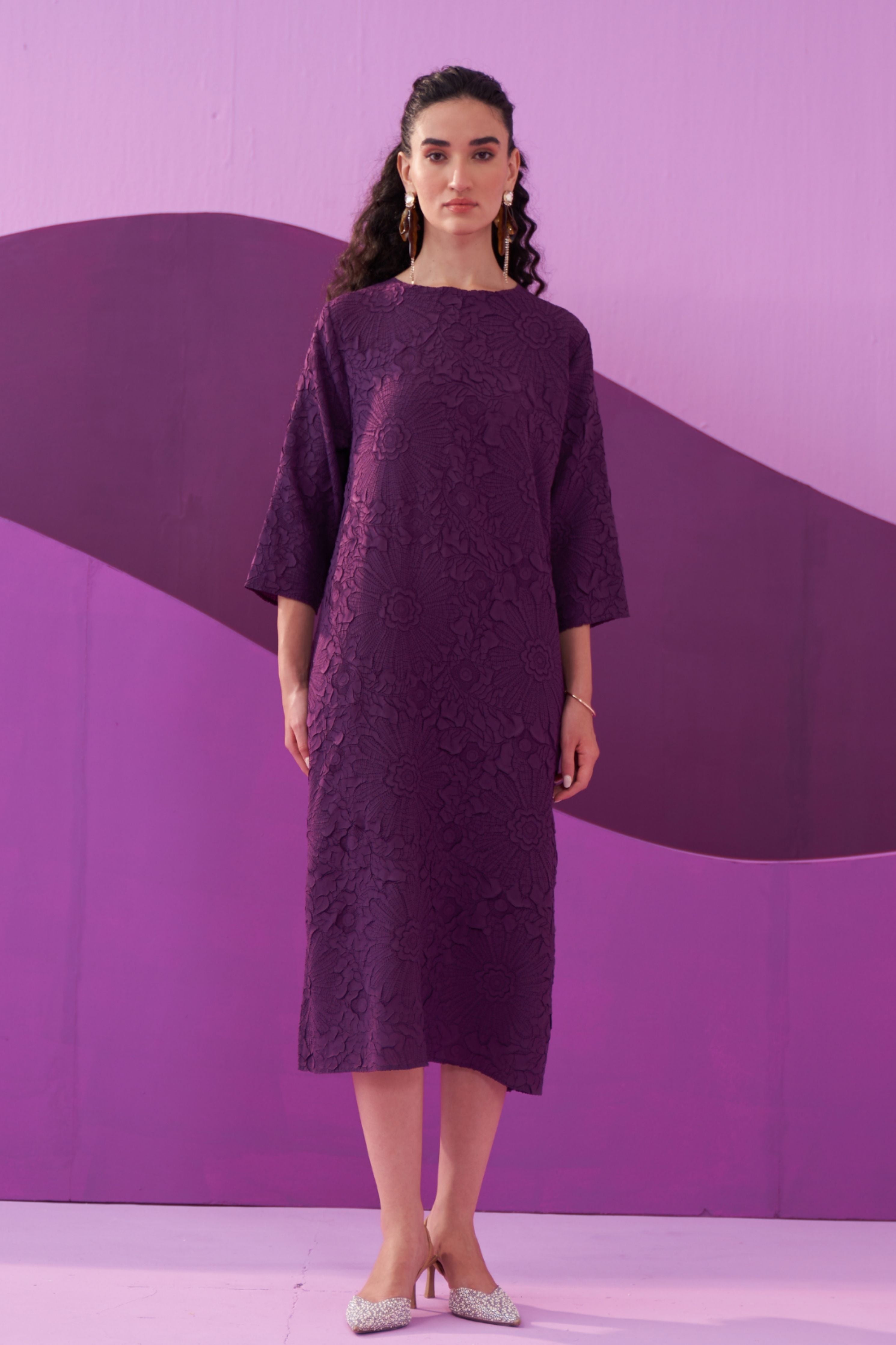 Purple Campania Dress