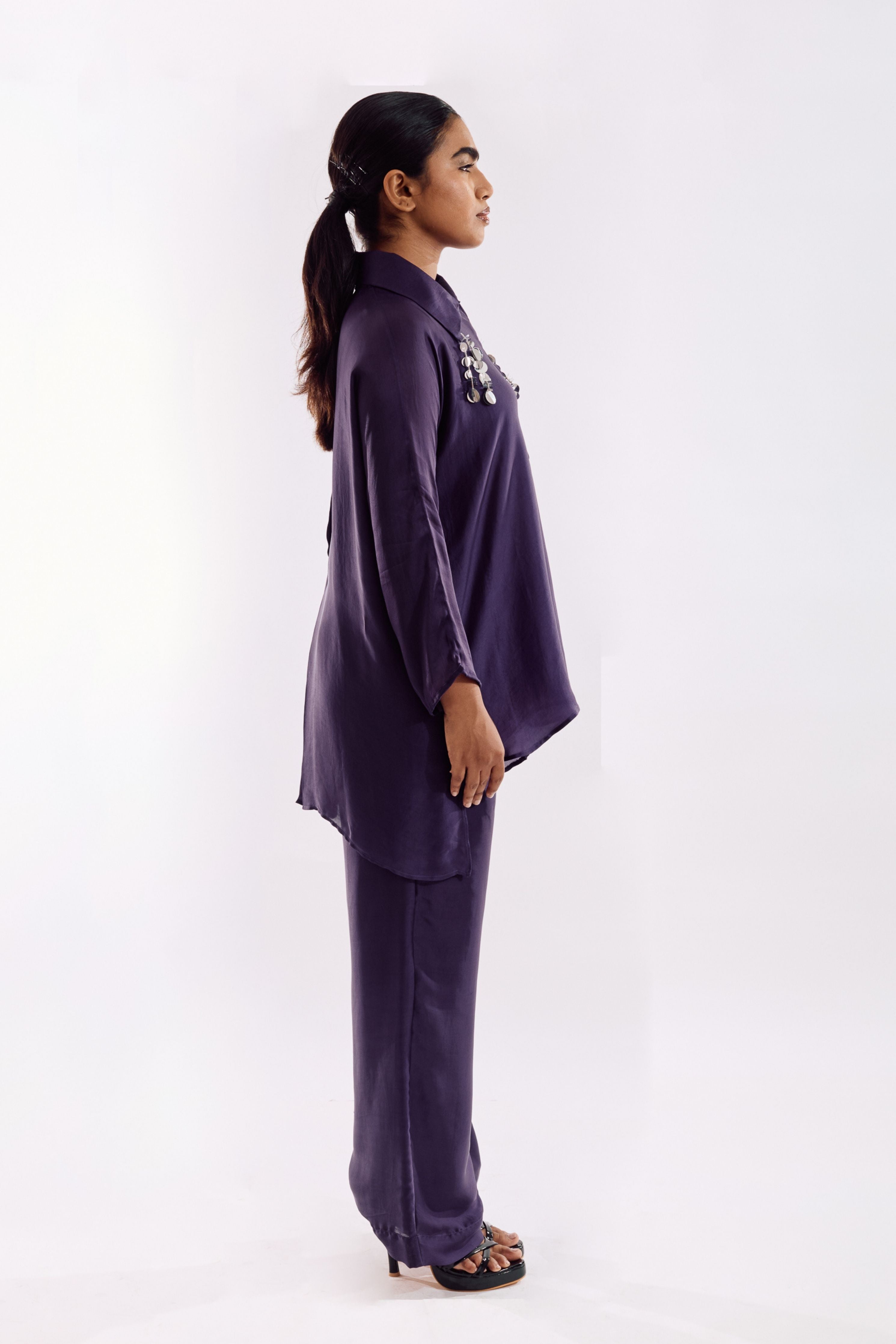 Purple Tassel Co-Ord set