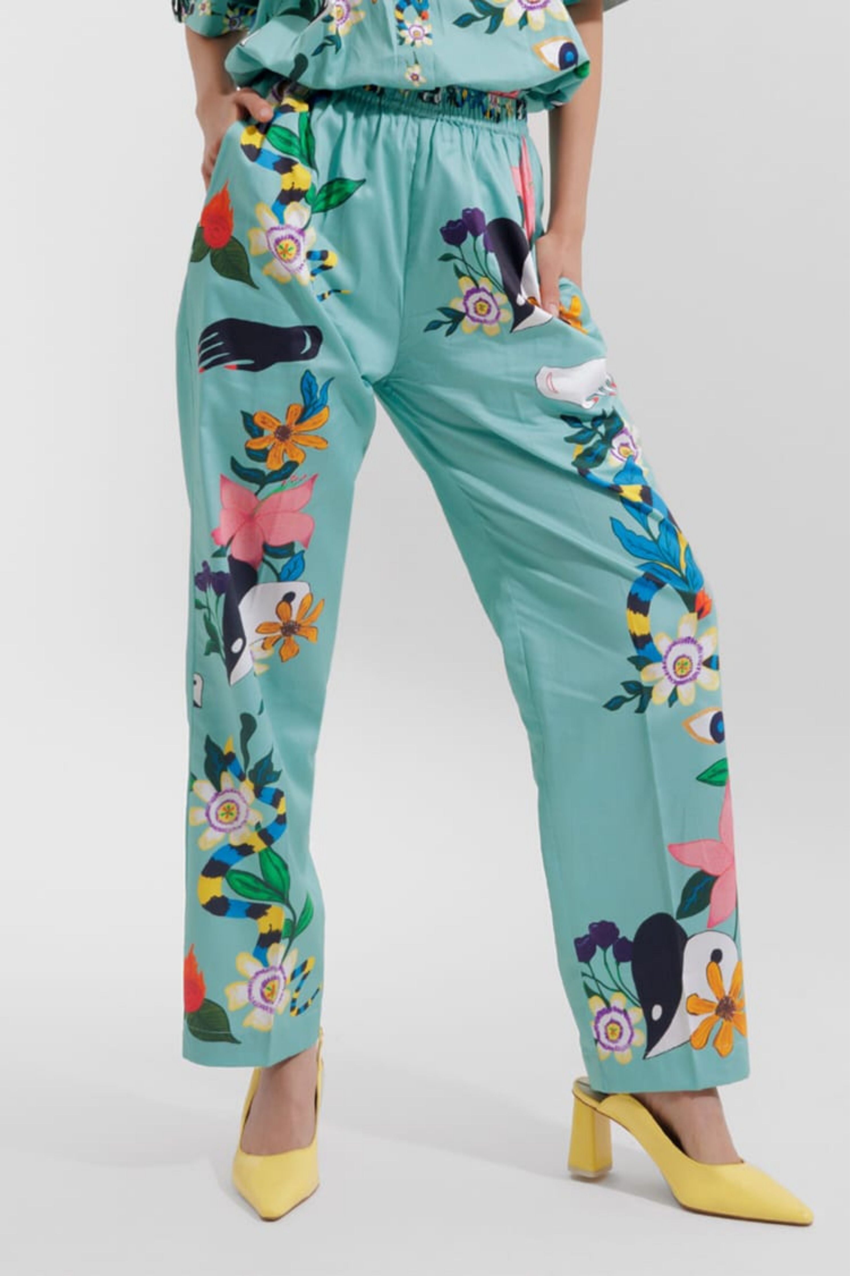 Quirky Blue Co-Ord Set
