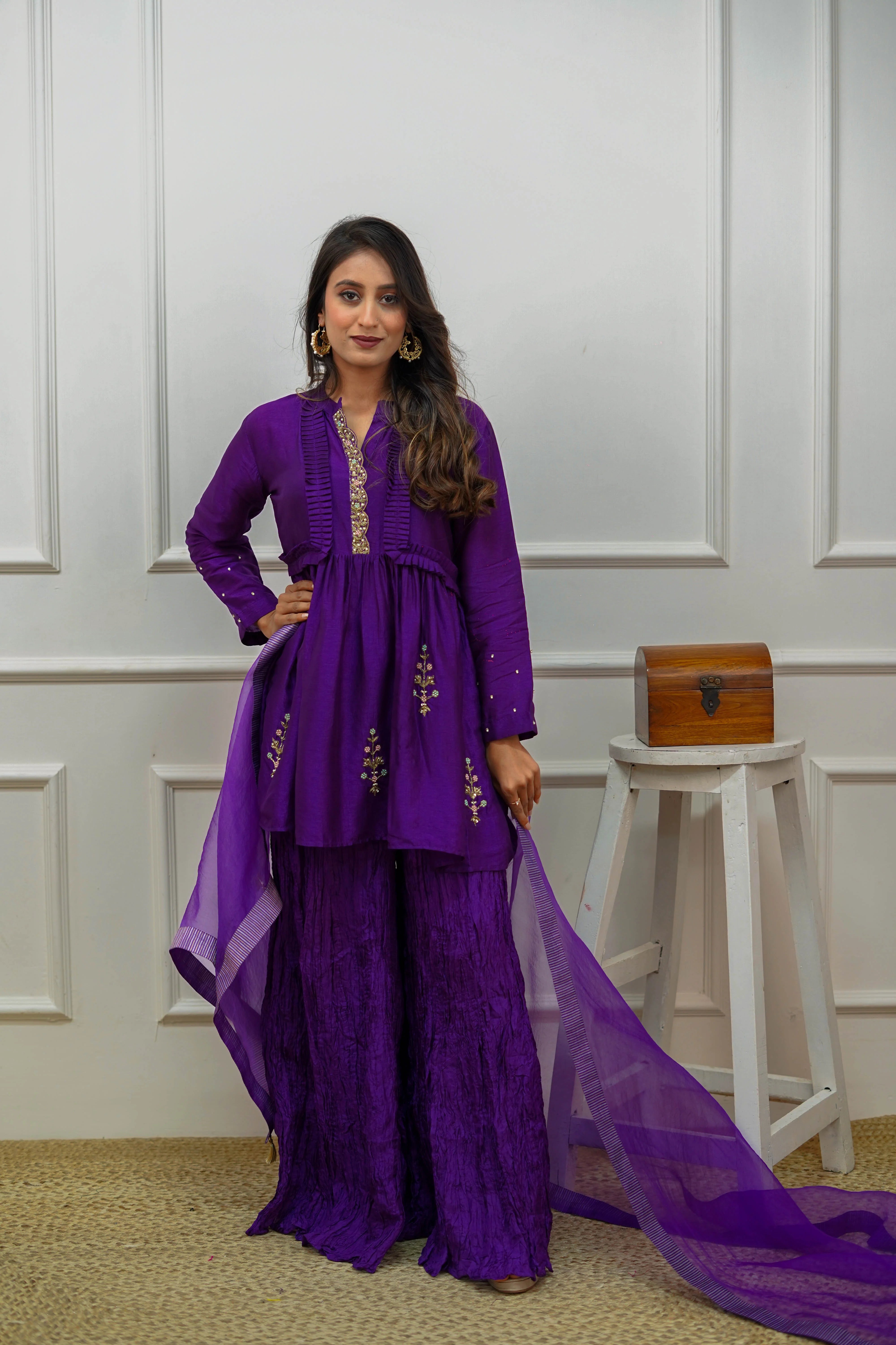 Purple Muse Kurta Set
