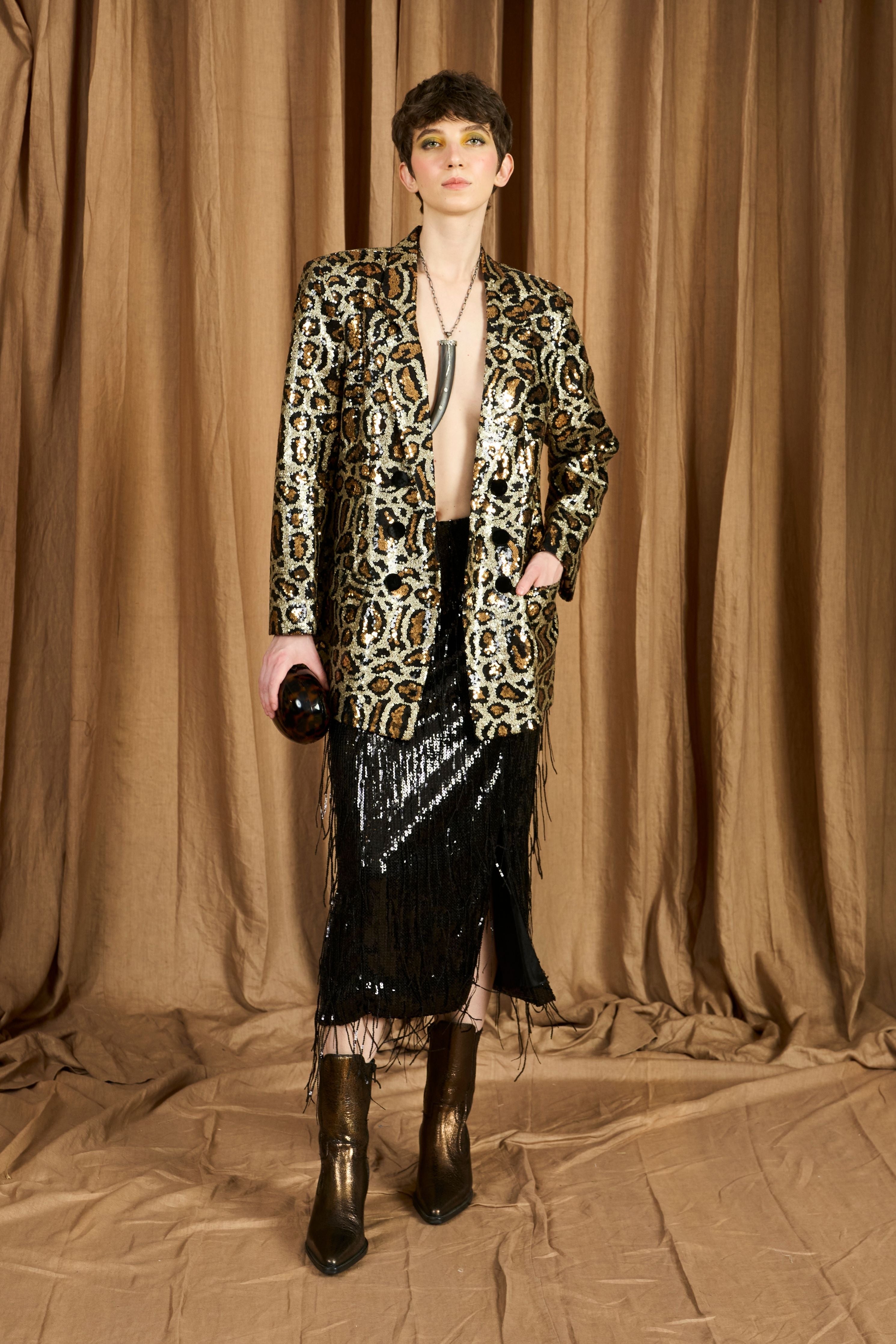 The Leopard Blazer