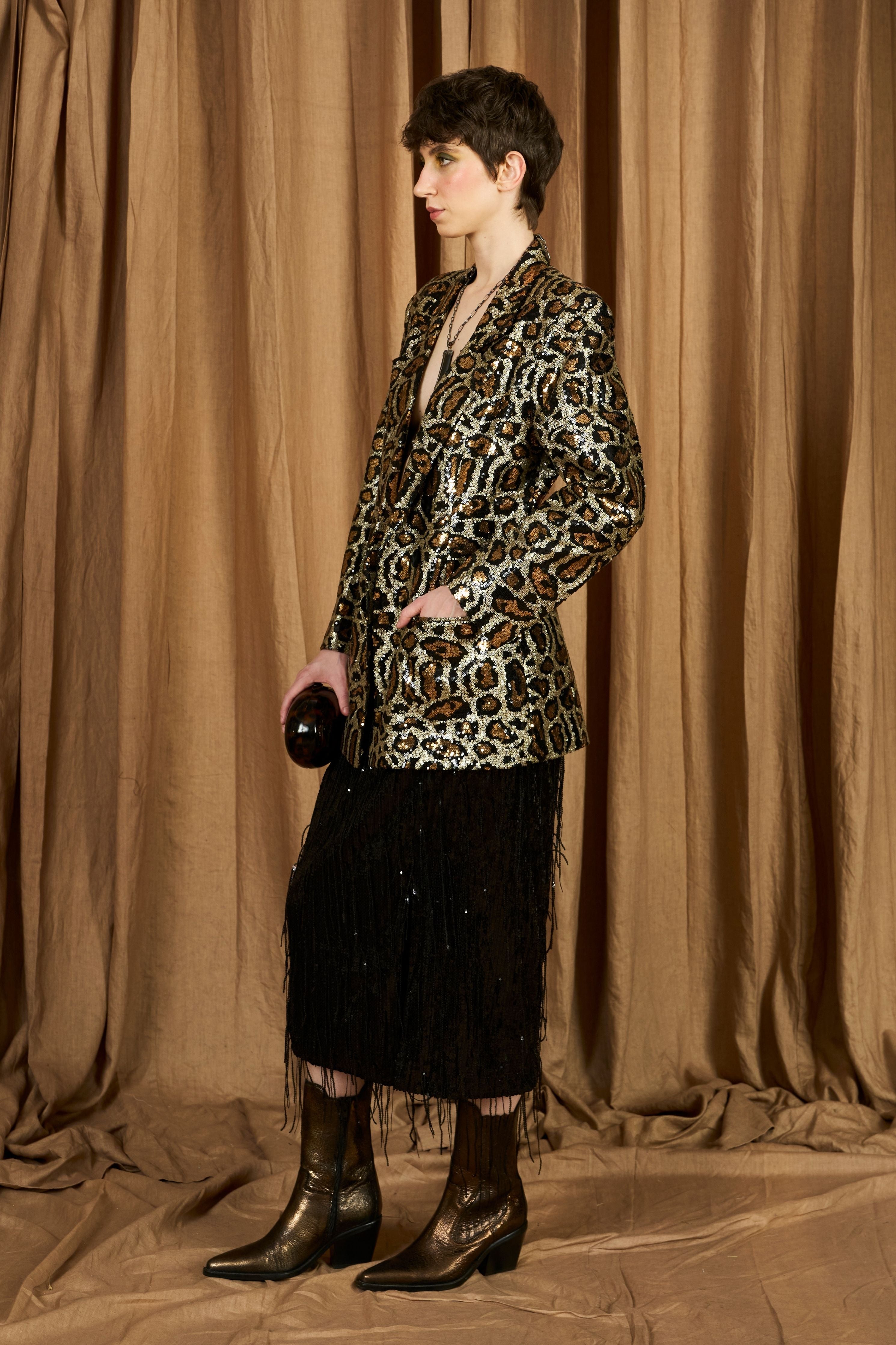 The Leopard Blazer