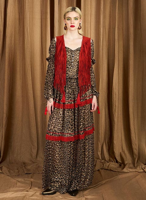 The Leopard Maxi Dress