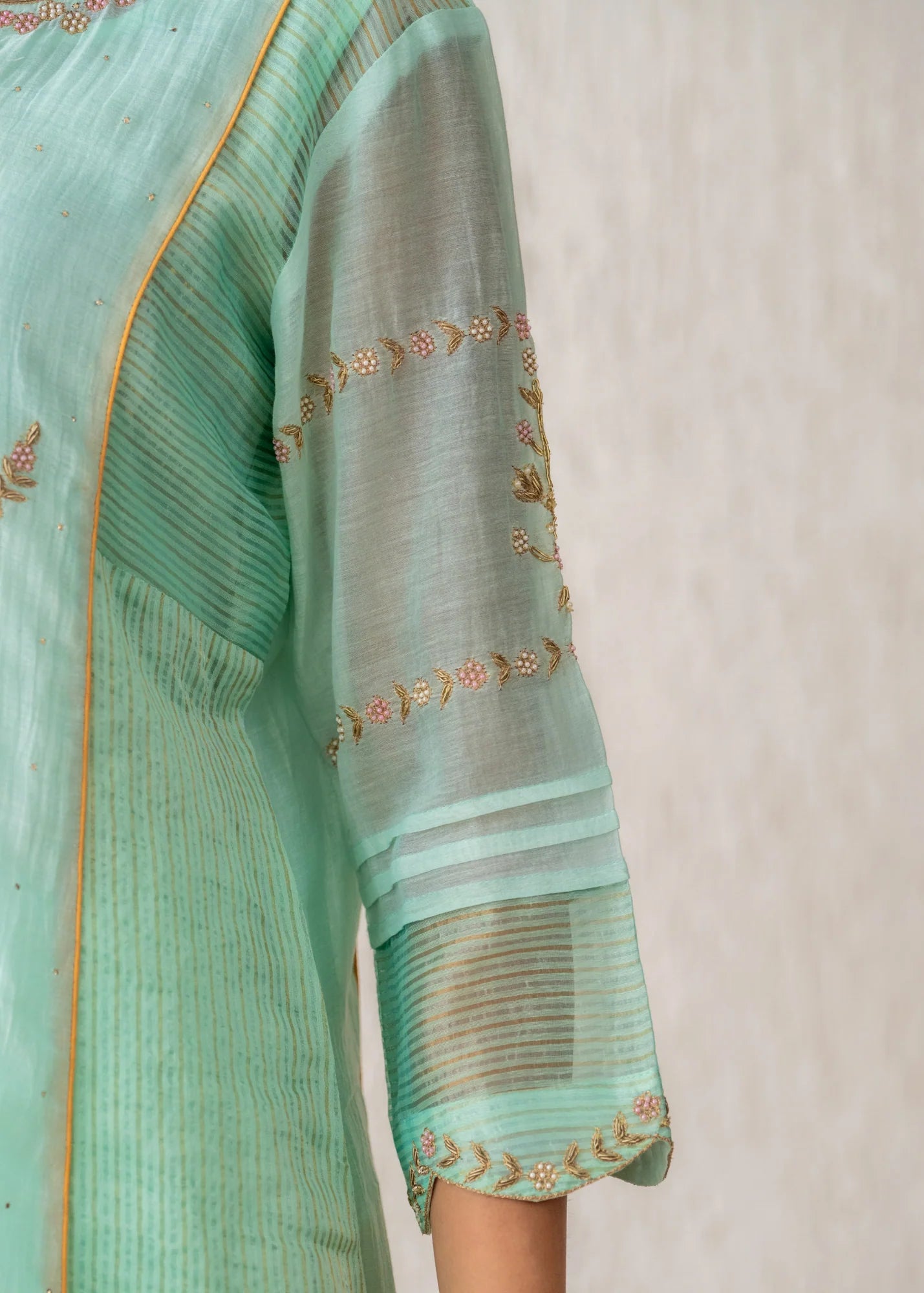 Aqua Kurta Set